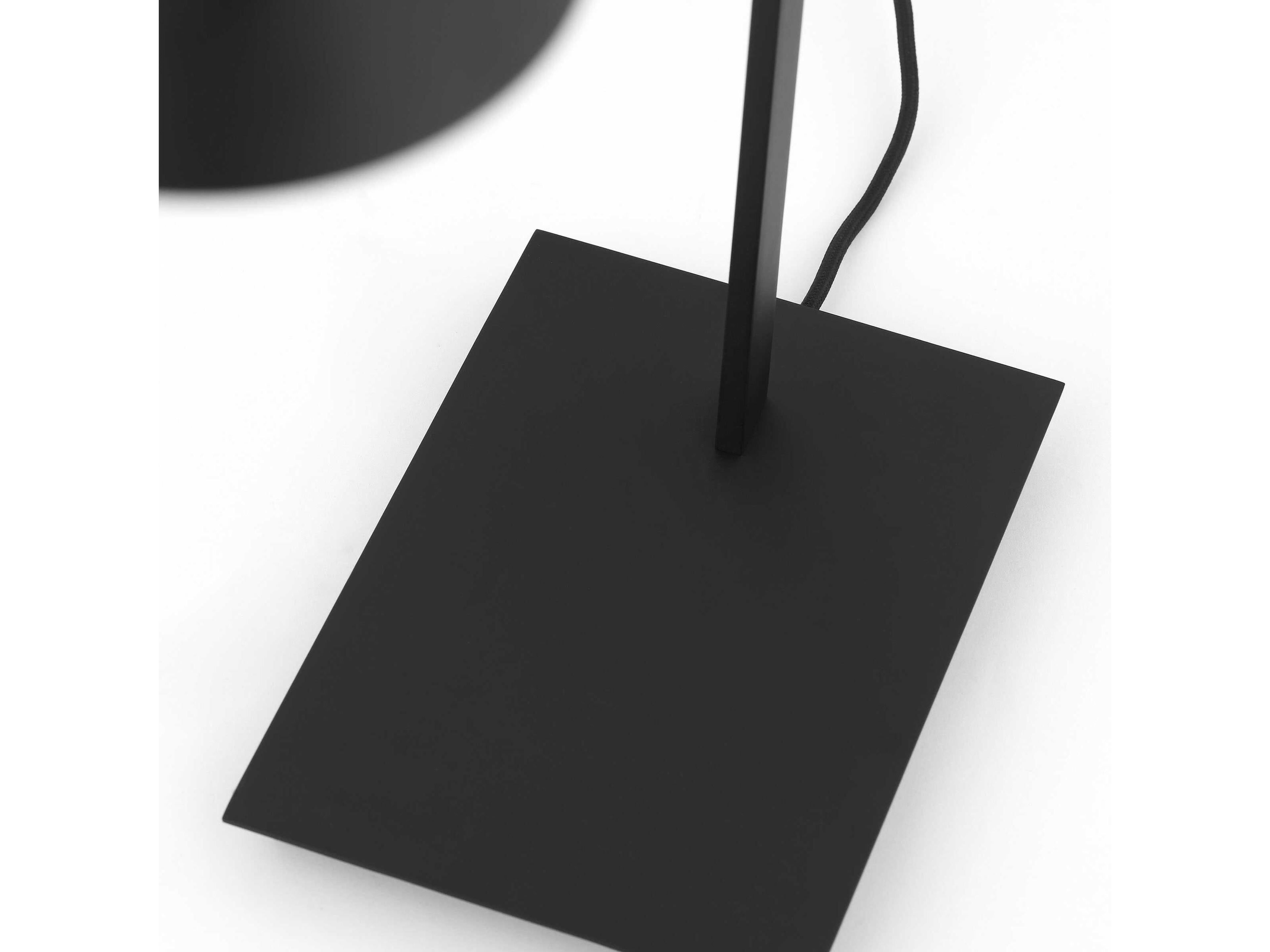 Visual Comfort Modern Midrand Nightshade Black Table Lamp