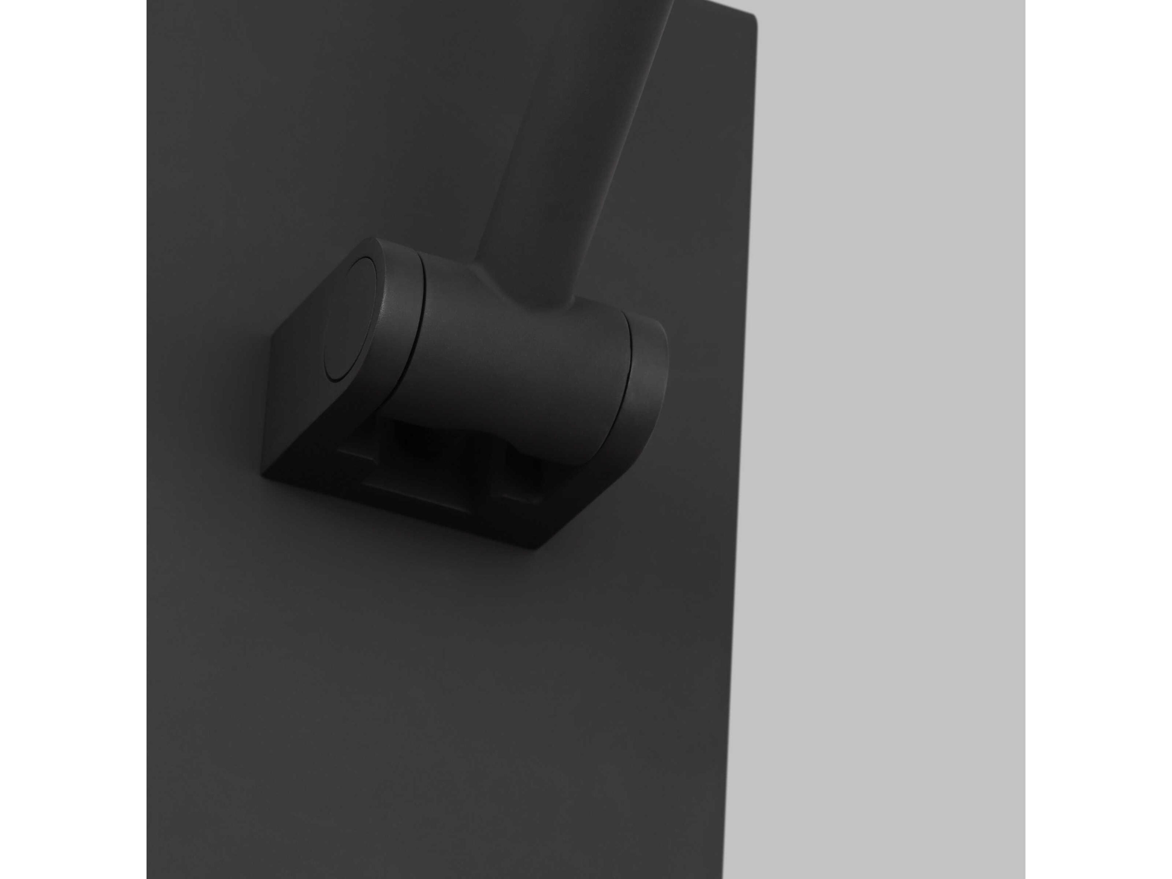 Visual Comfort Modern Ponte 1-Light Nightshade Black Swing Wall Sconce