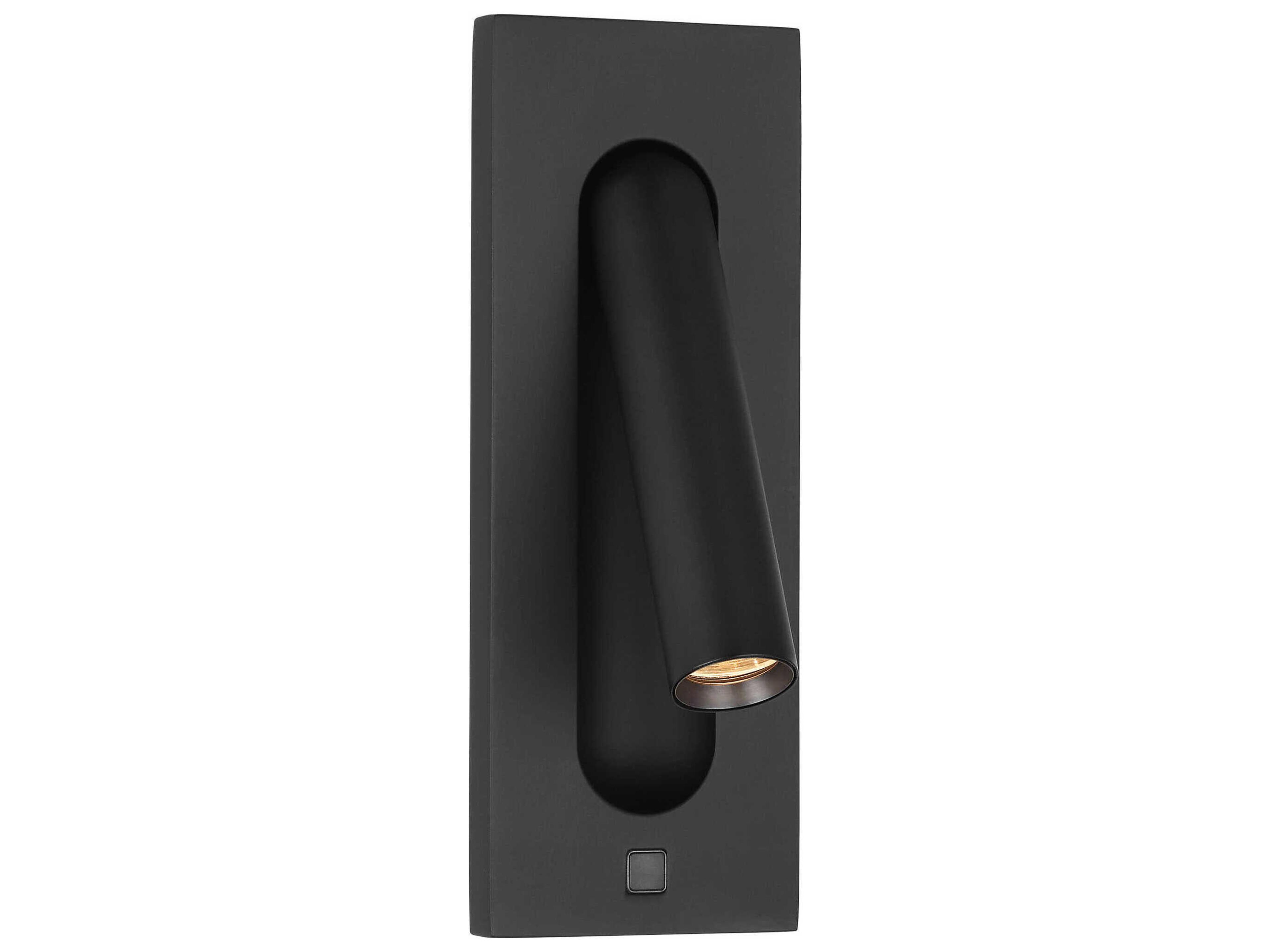 Ponte Task Wall Light in Nightshade Black