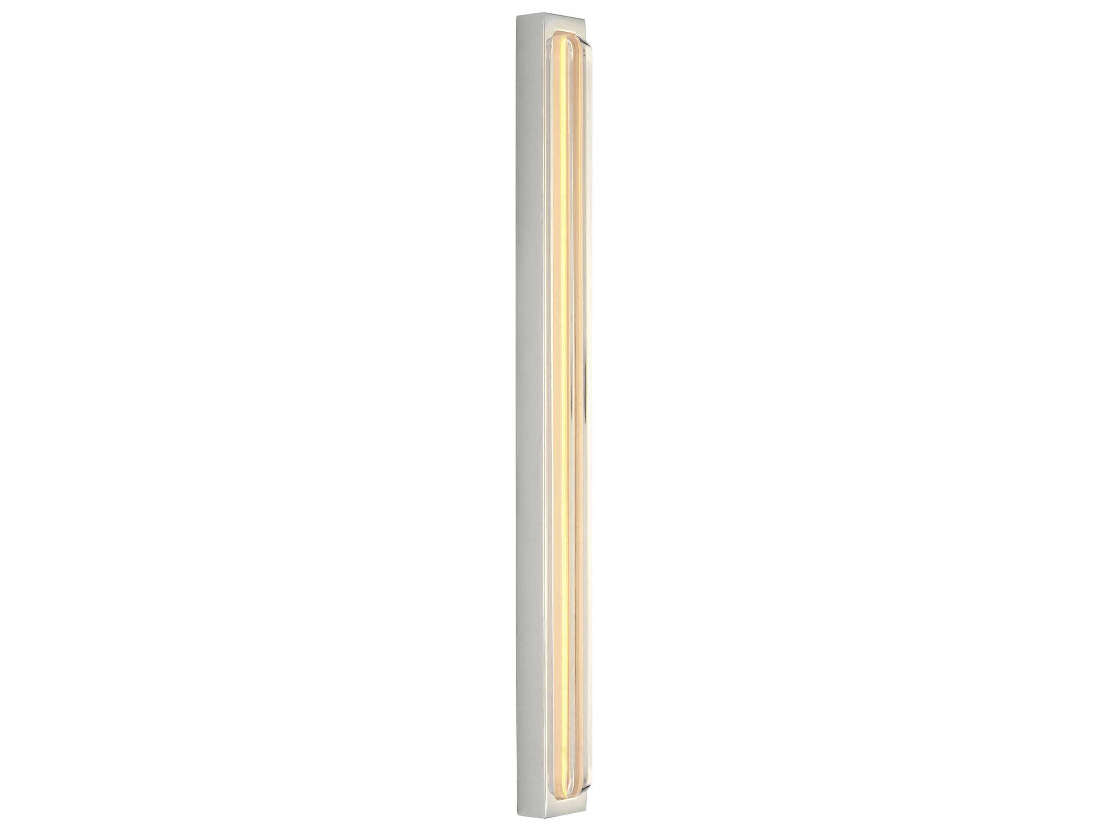 Bloccare 1-Light Polished Nickel Vanity Light