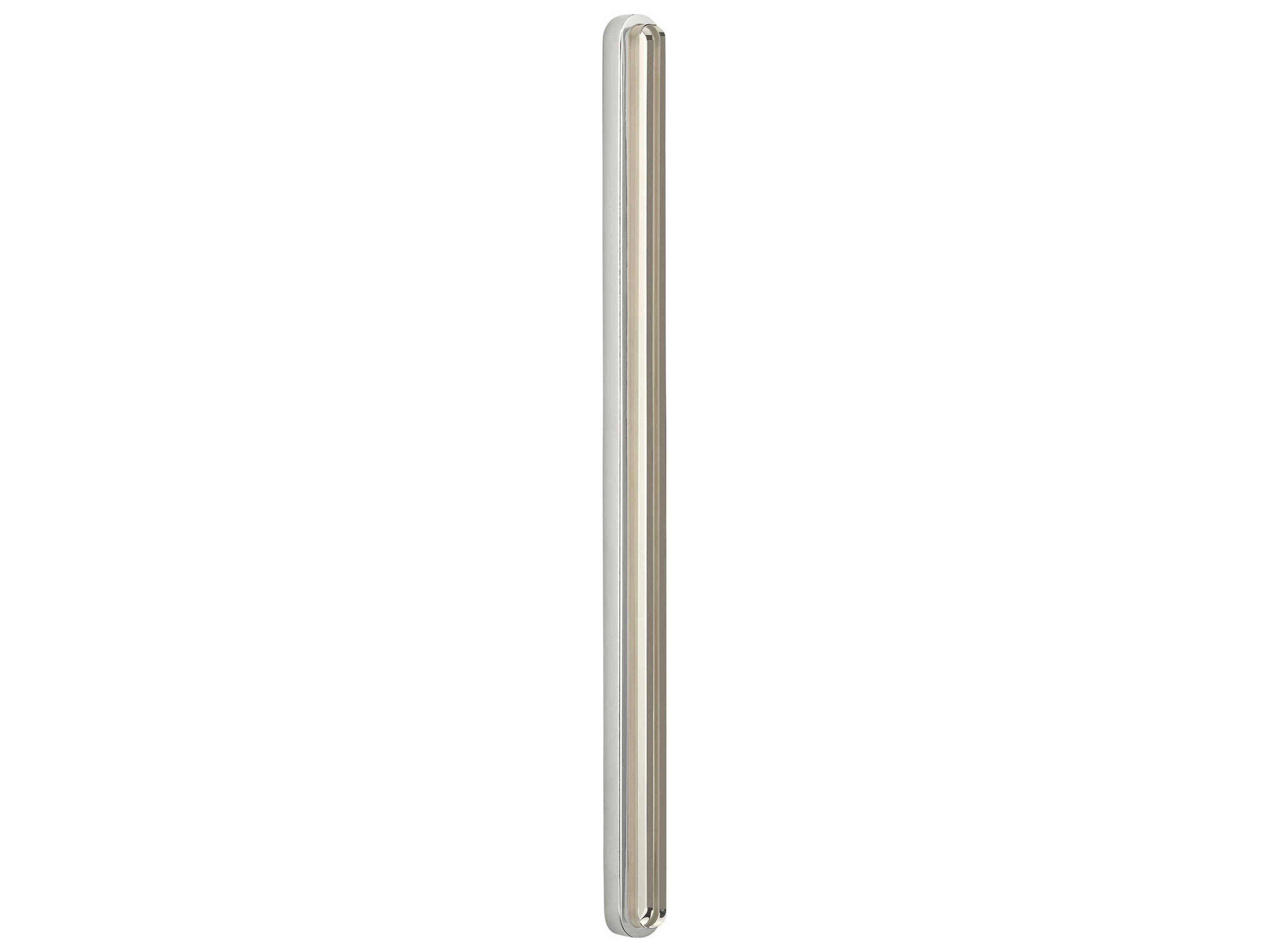 Visual Comfort Modern Emera 1-Light Polished Nickel Vanity Light