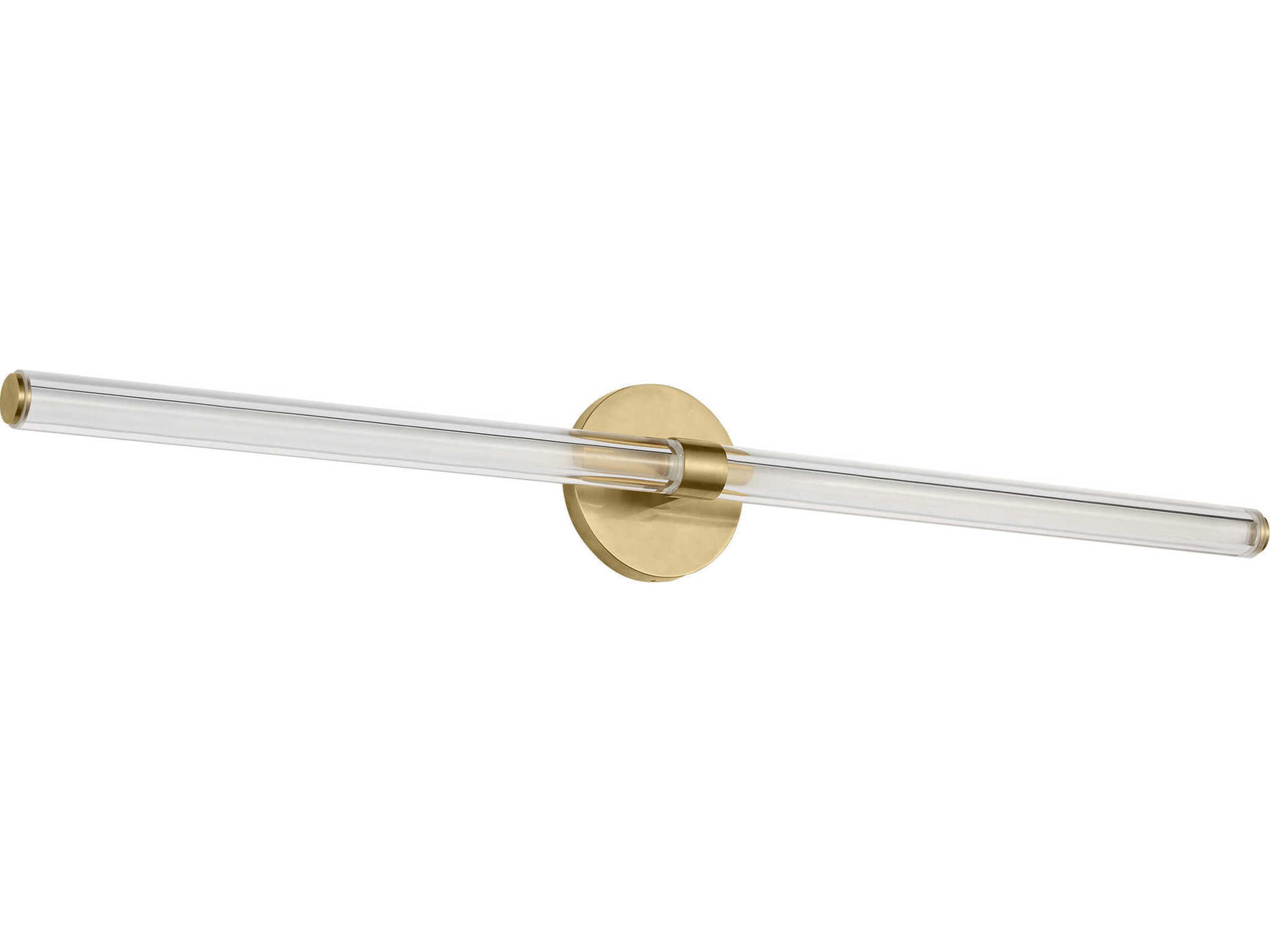 Visual Comfort Modern Reiya 1-Light Brass Vanity Light