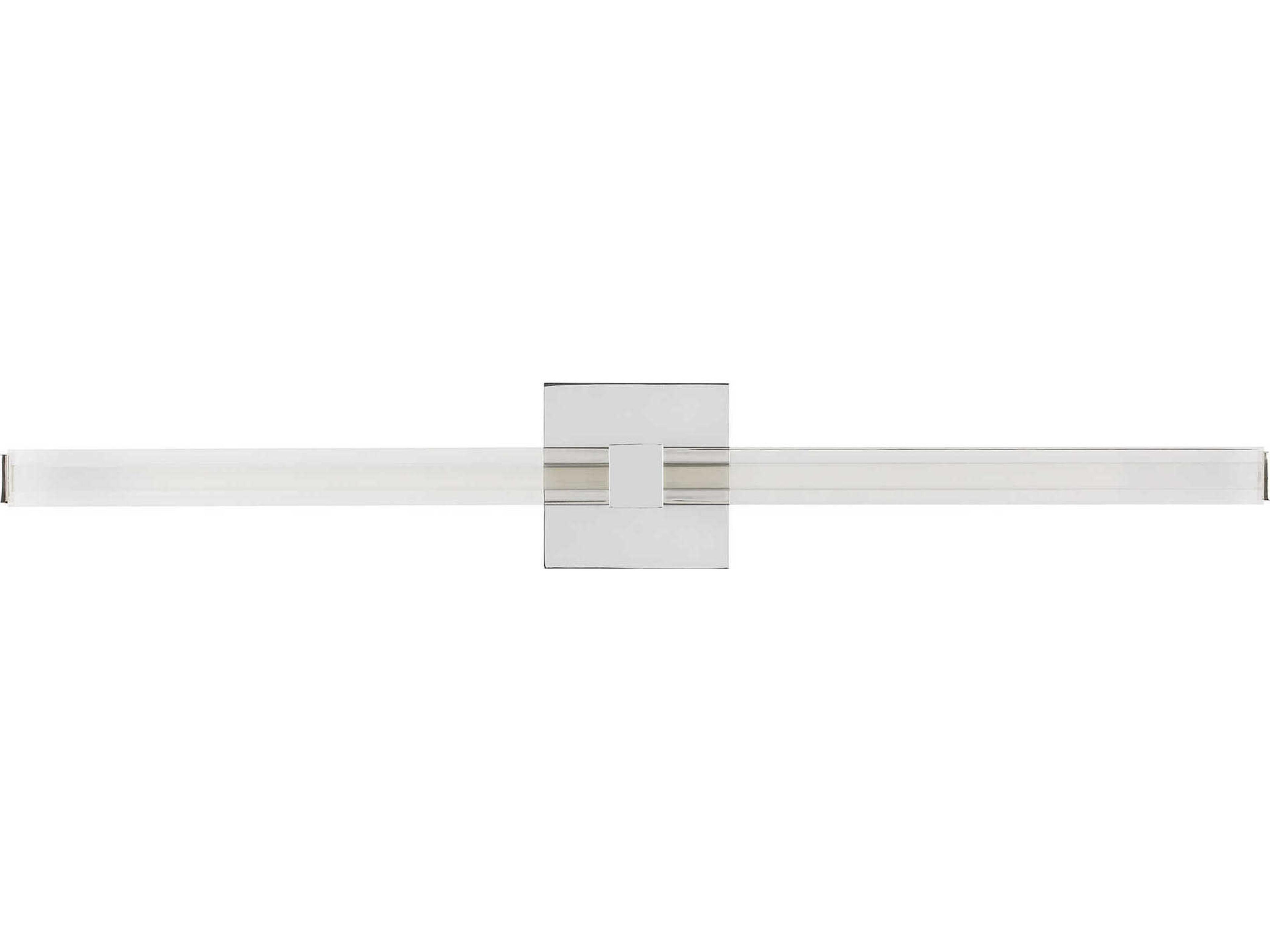 Visual Comfort Modern Reiya 1-Light Chrome Vanity Light