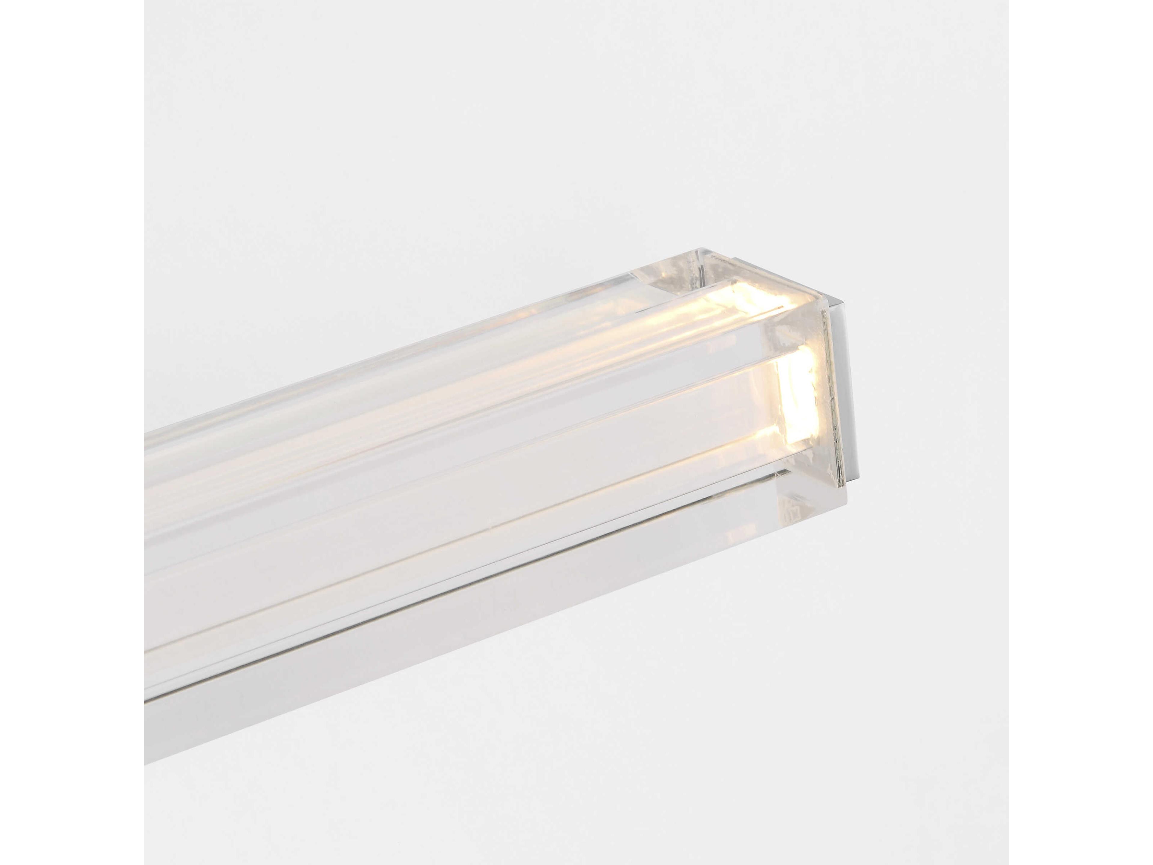 Visual Comfort Modern Reiya 1-Light Chrome Vanity Light