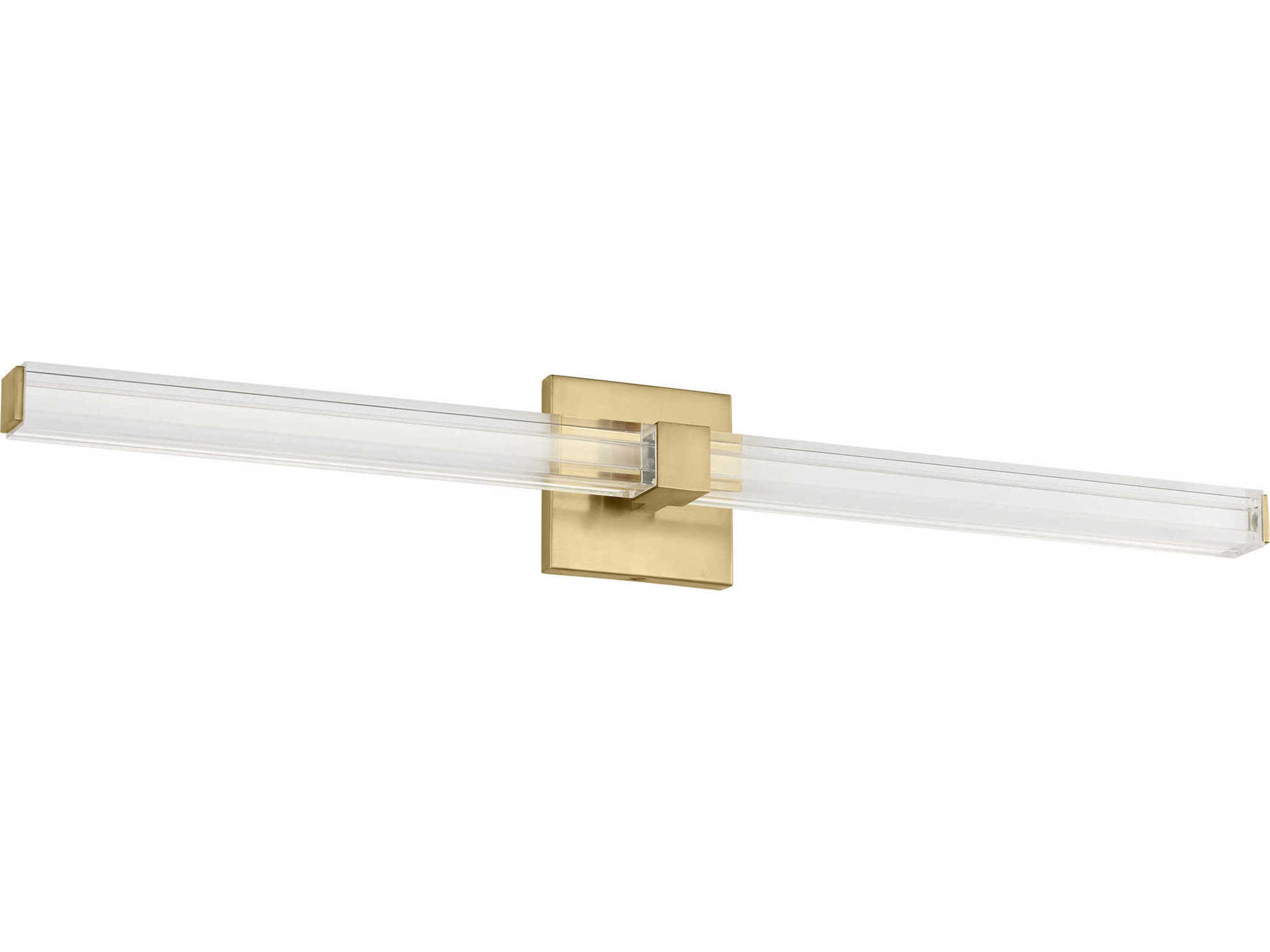 Visual Comfort Modern Reiya 1-Light Brass Vanity Light