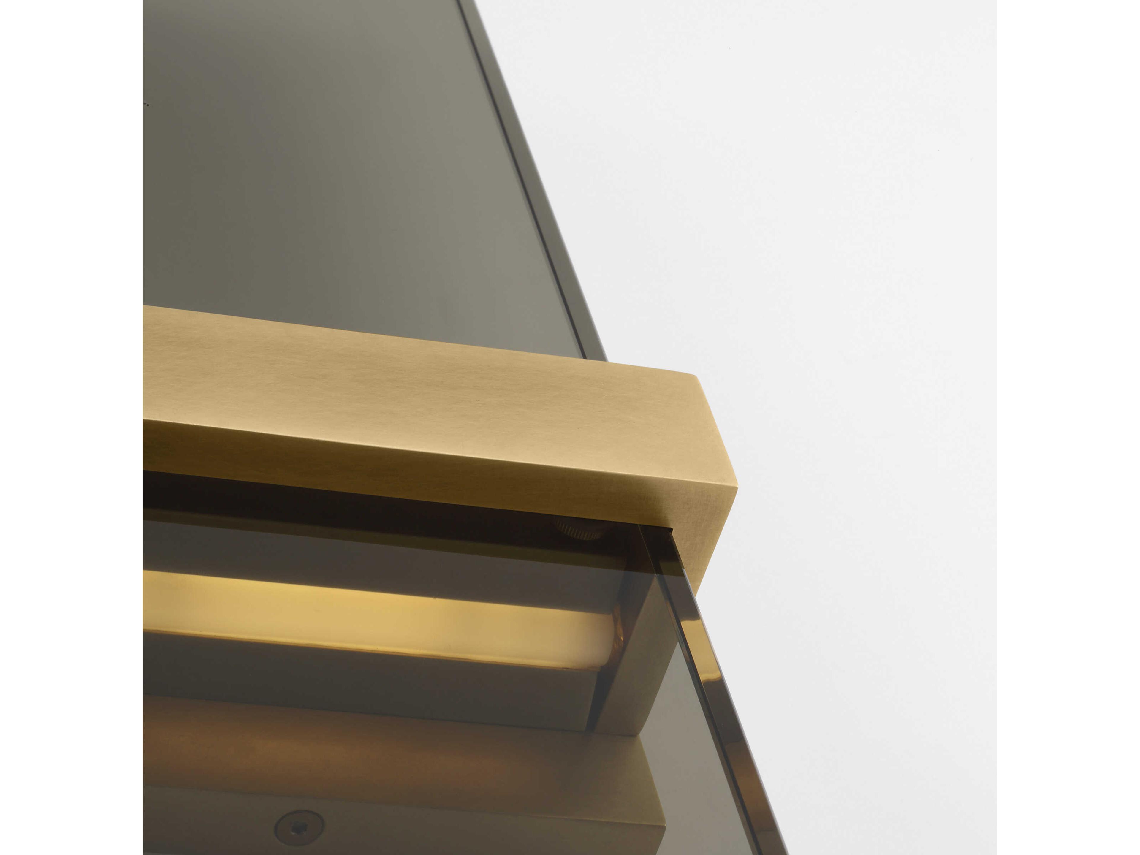 Visual Comfort Modern Flyta 1-Light Natural Brass Wall Sconce