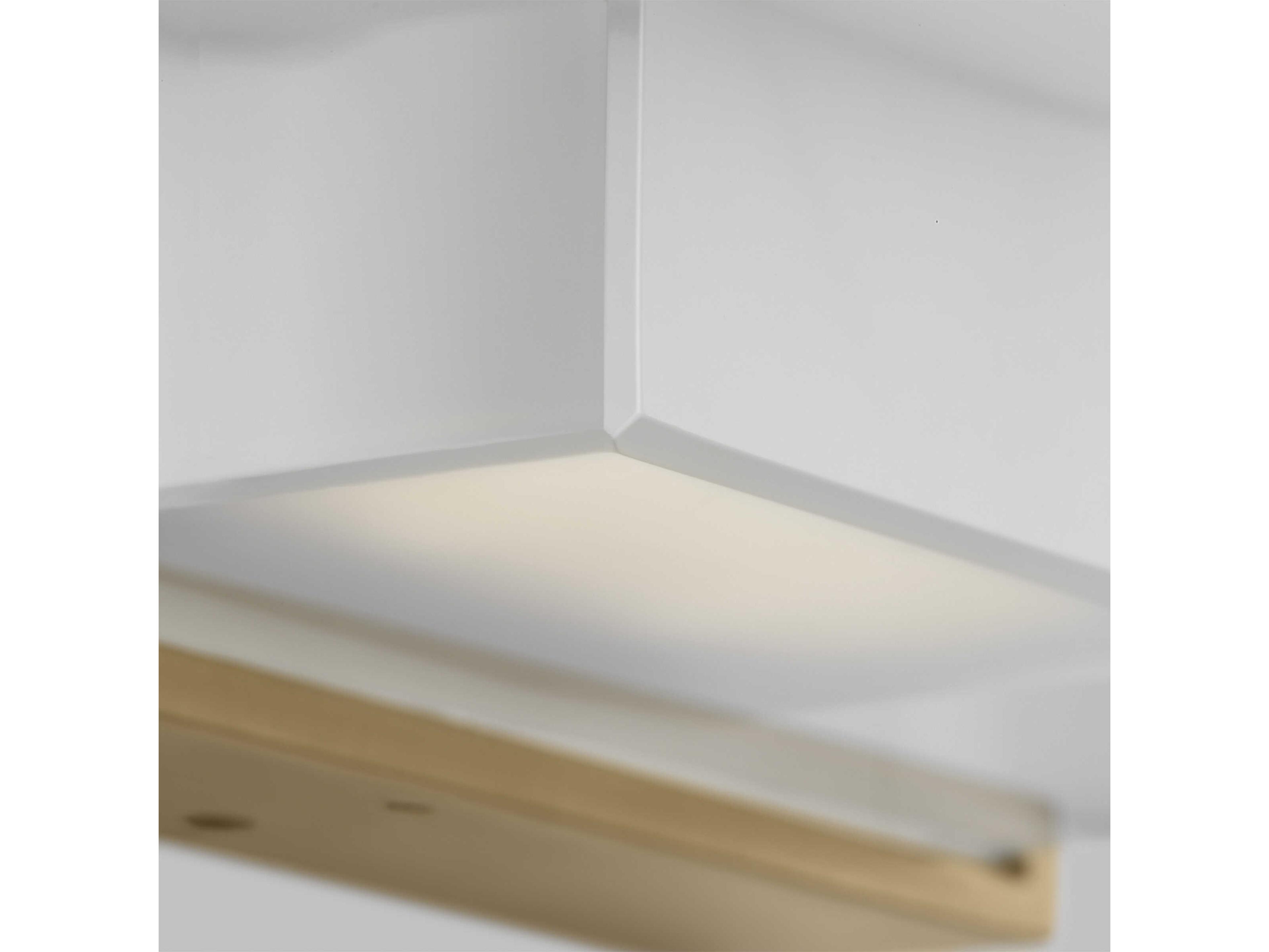 Visual Comfort Modern Milley 1-Light Natural Brass Wall Sconce