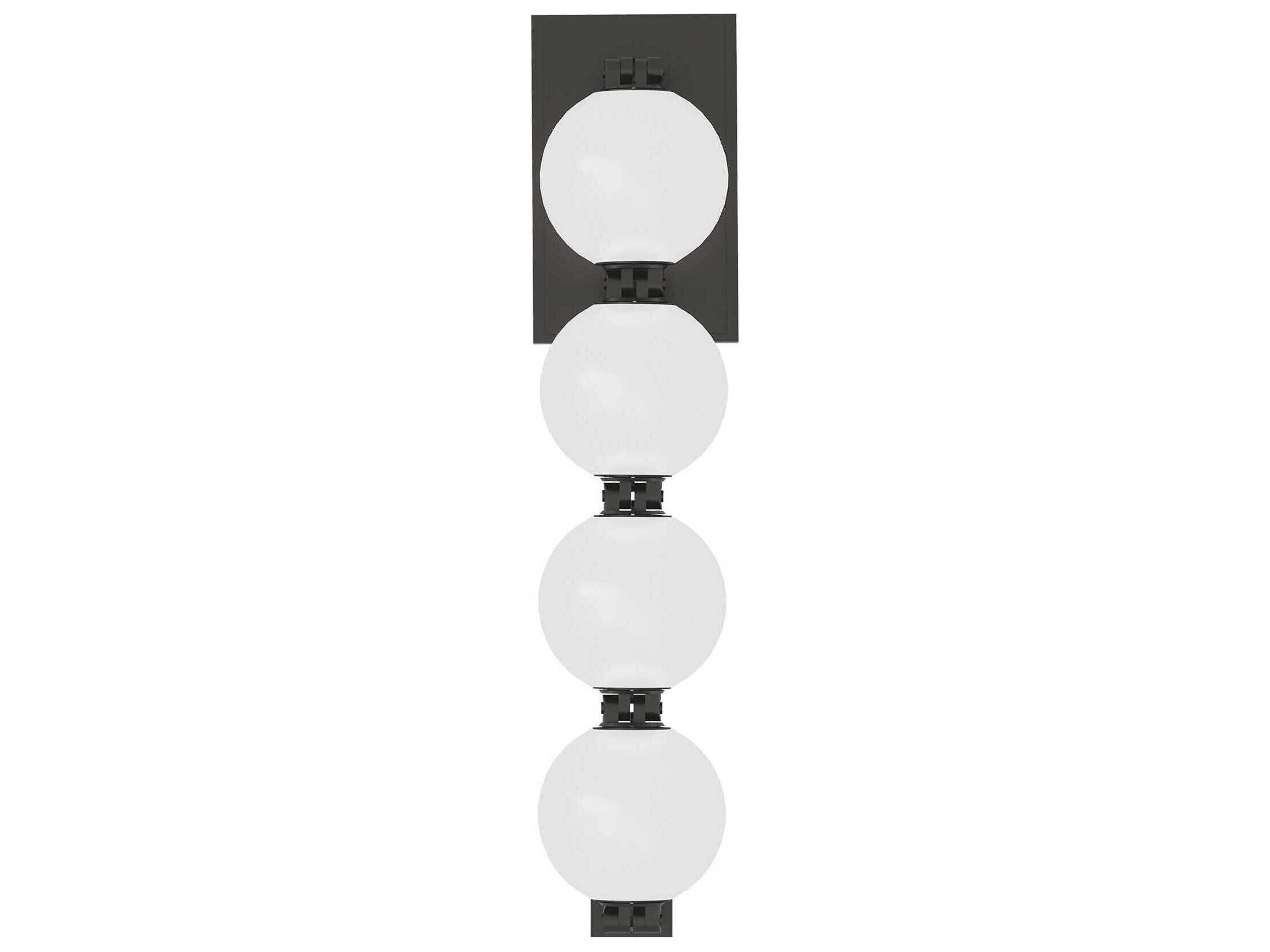 Perle 1-Light Dark Bronze Wall Sconce