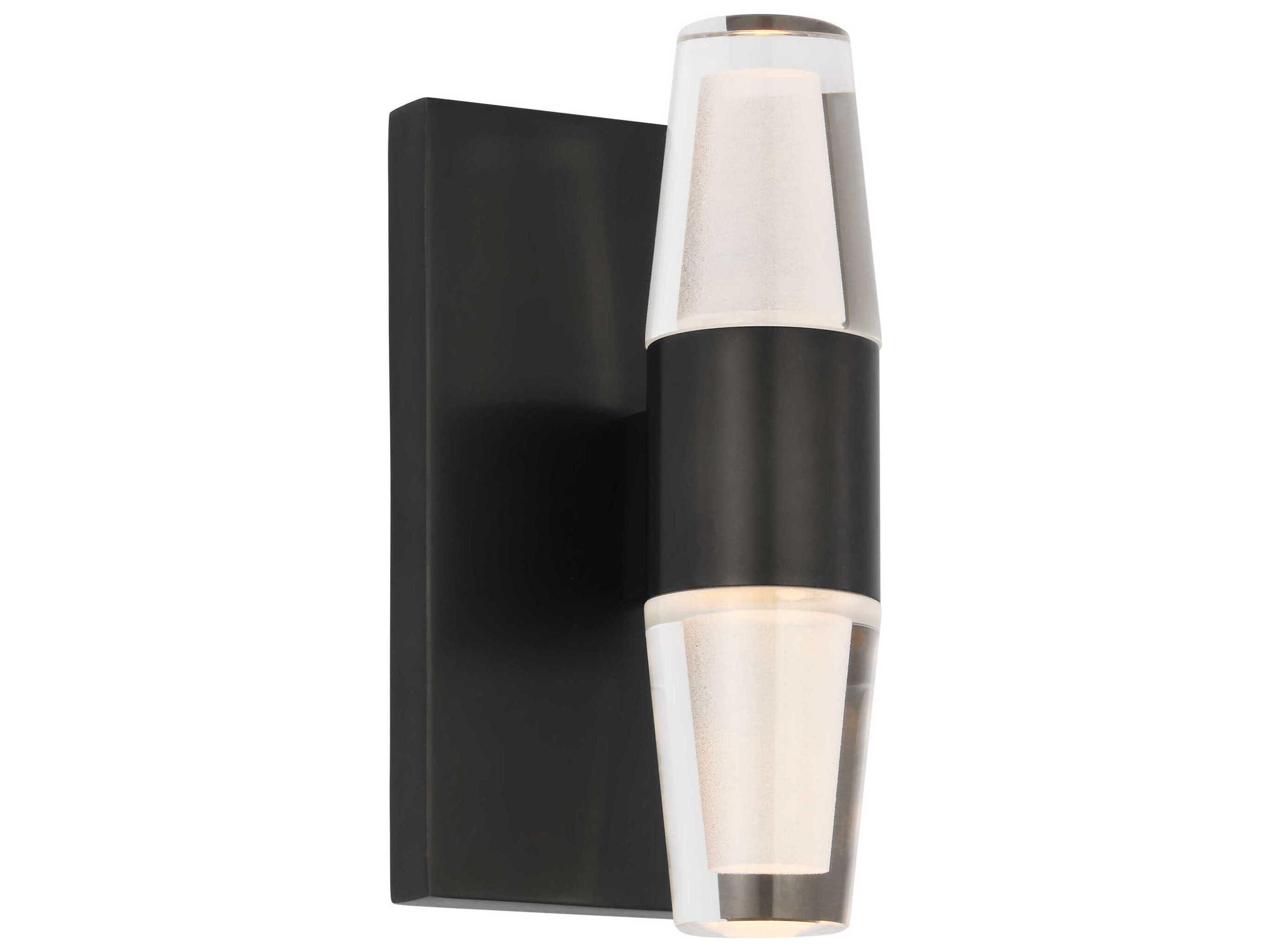 Lassell 2-Light Dark Bronze Wall Sconce