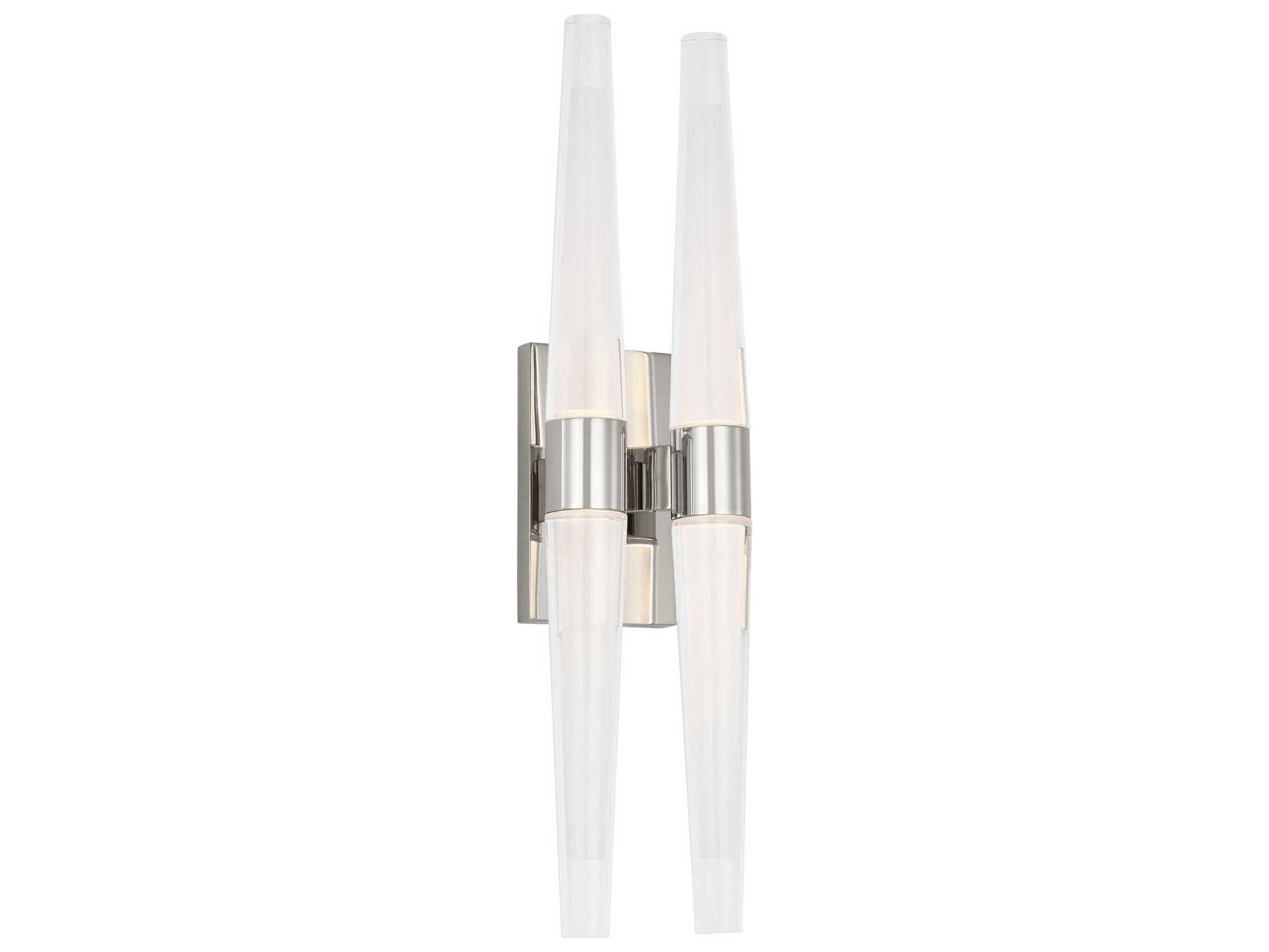 Lassell 4-Light Polished Nickel Wall Sconce