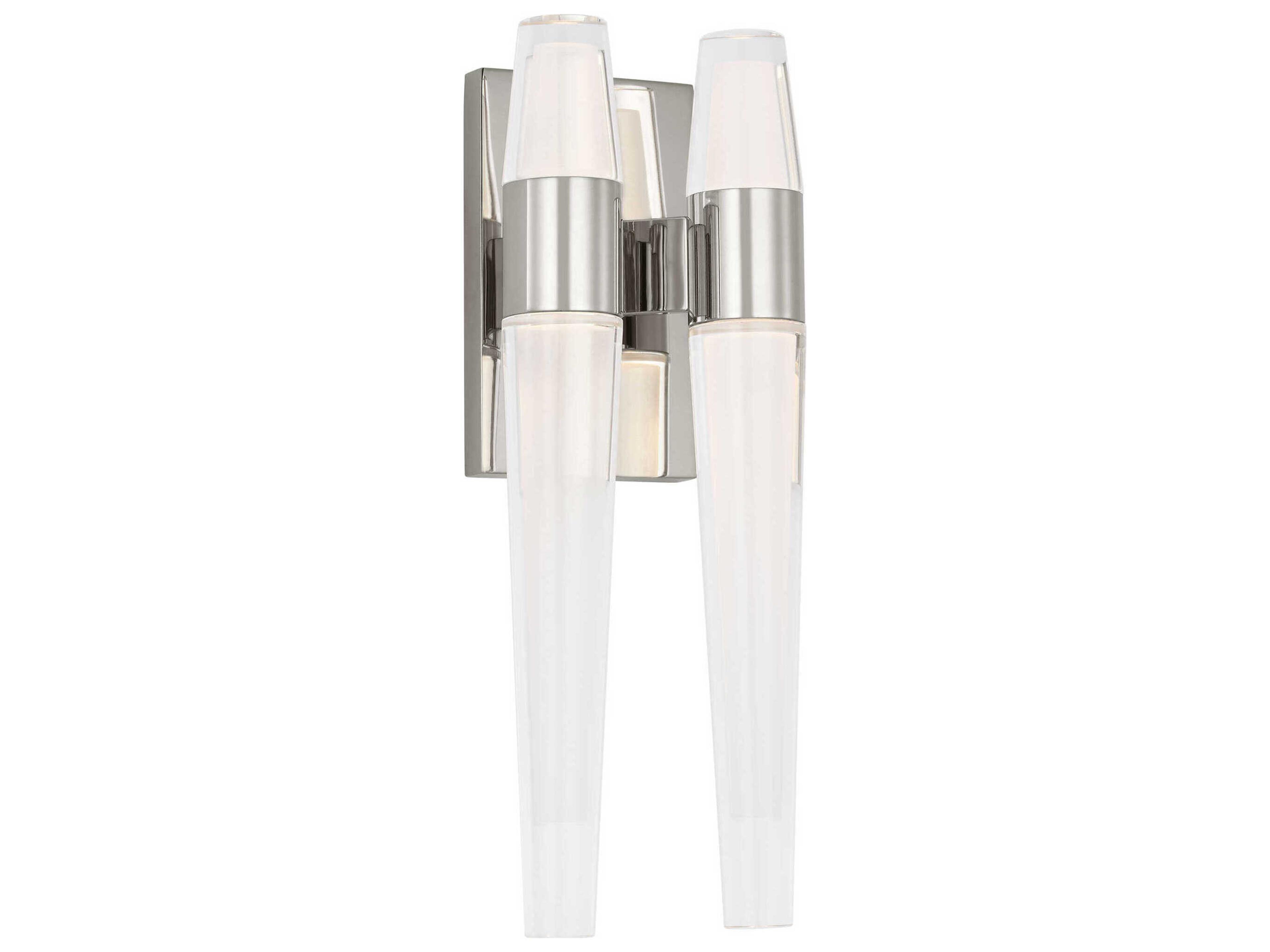 Lassell 4-Light Polished Nickel Wall Sconce