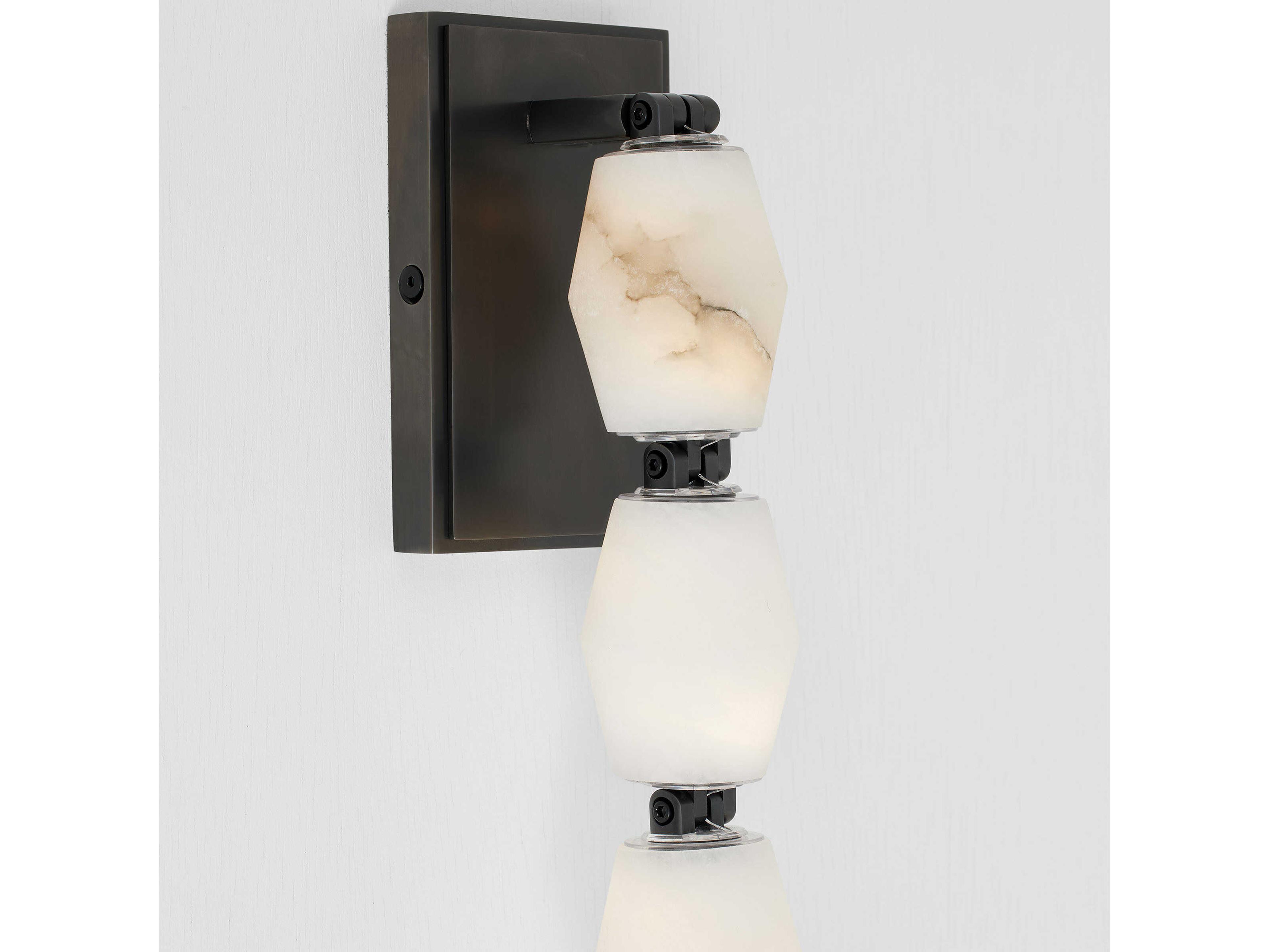 Visual Comfort Modern Collier 1-Light Bronze Wall Sconce