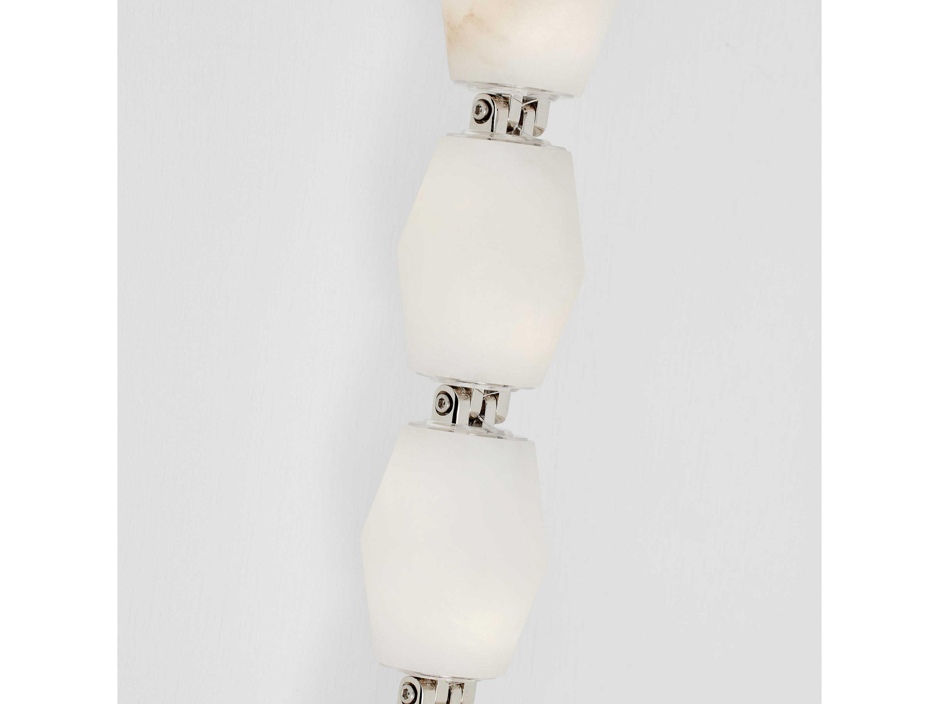 Visual Comfort Modern Collier 1-Light Polished Nickel Wall Sconce