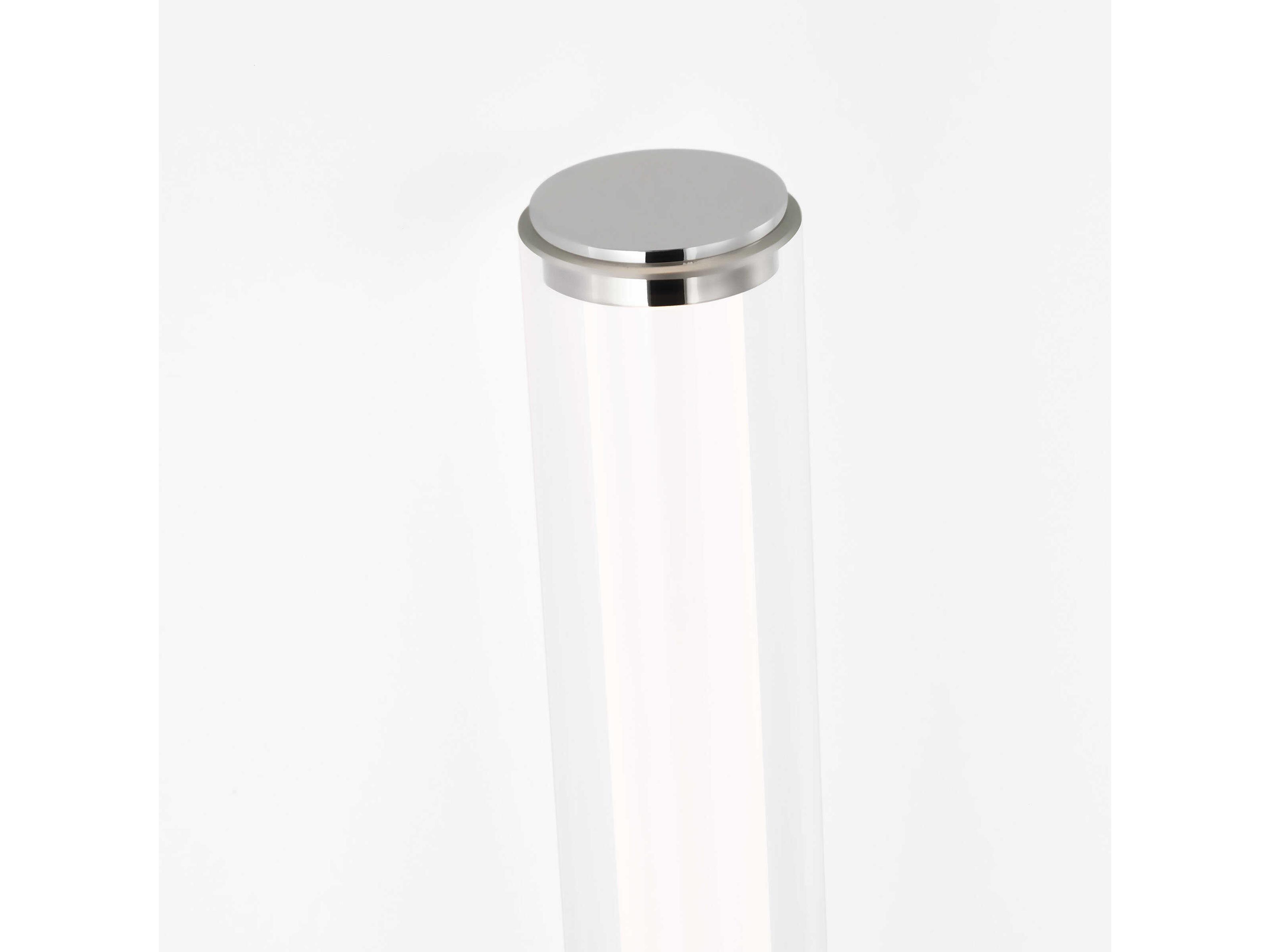 Visual Comfort Modern Poza 1-Light Polished Nickel Wall Sconce