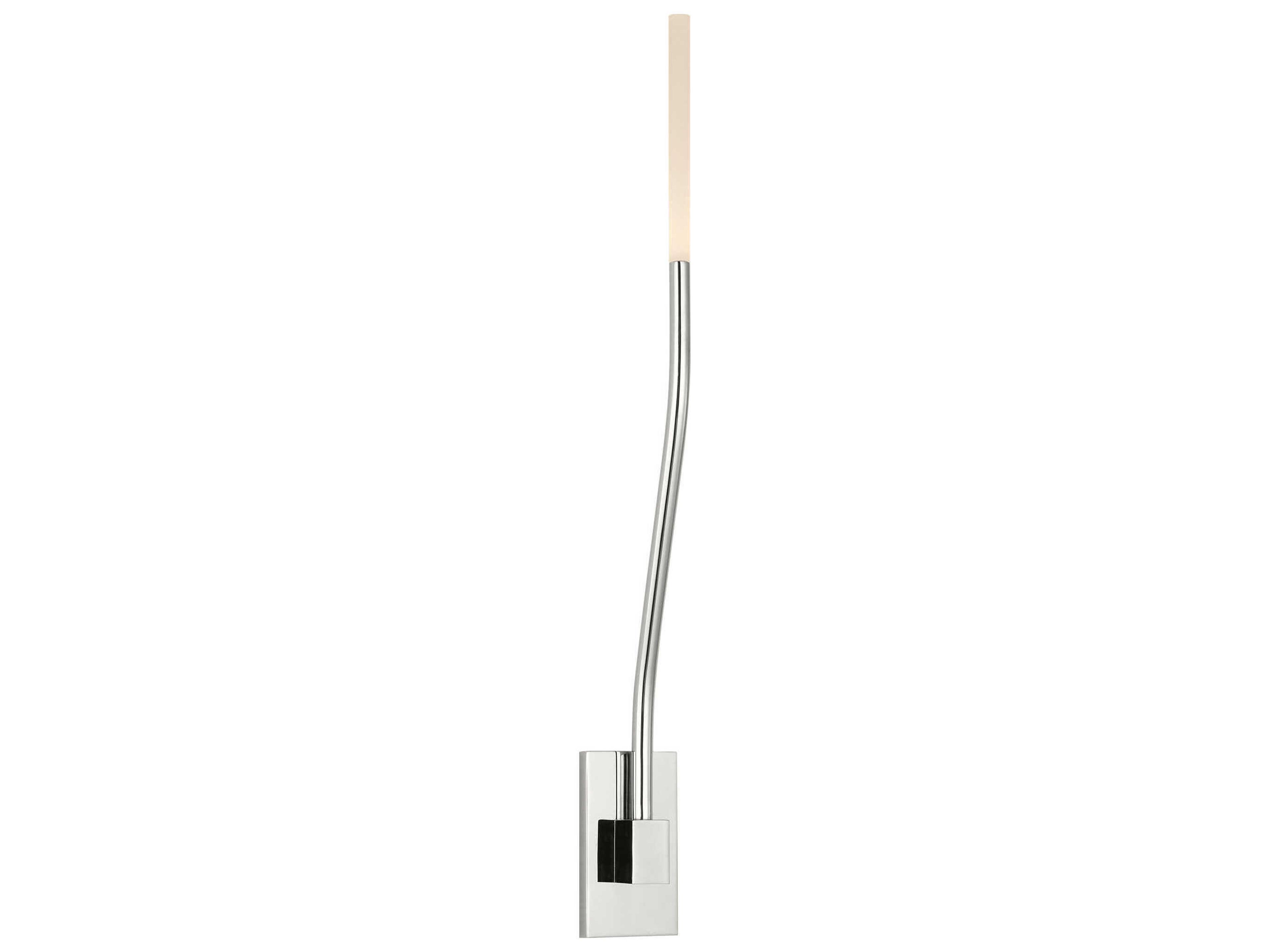 Lajos 1-Light Polished Nickel Wall Sconce