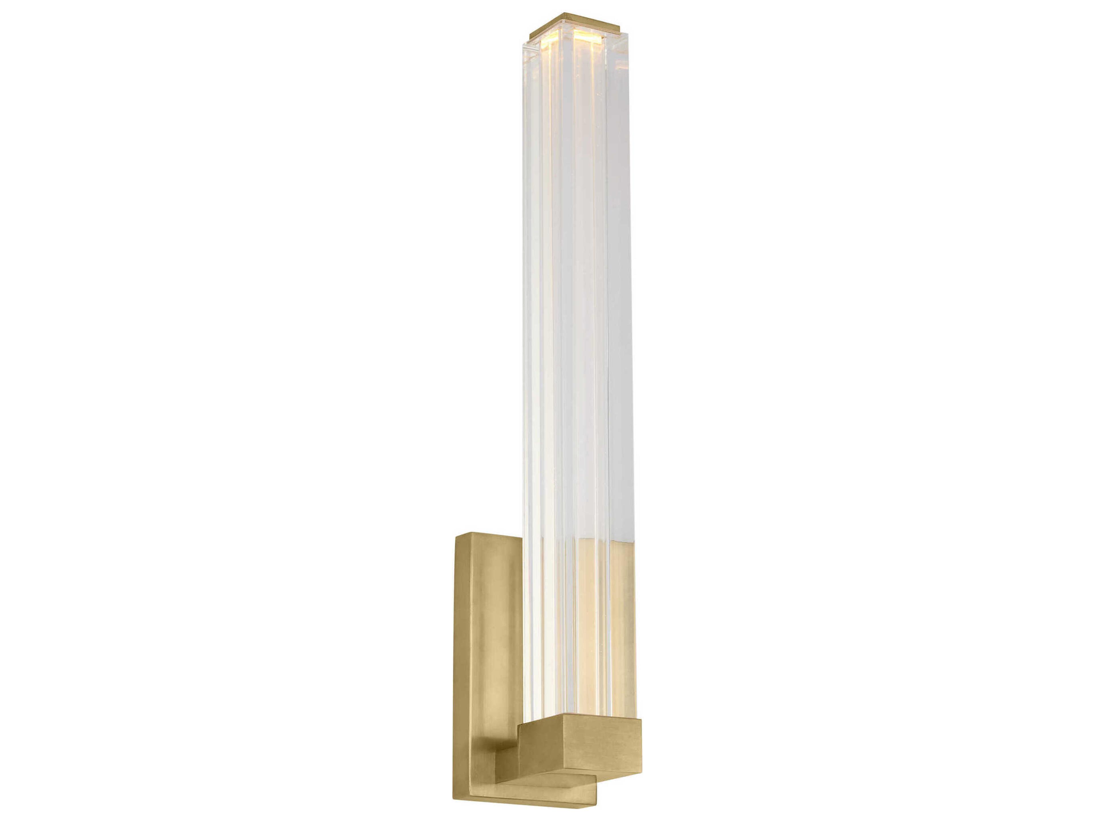 Reiya 1-Light Brass Wall Sconce