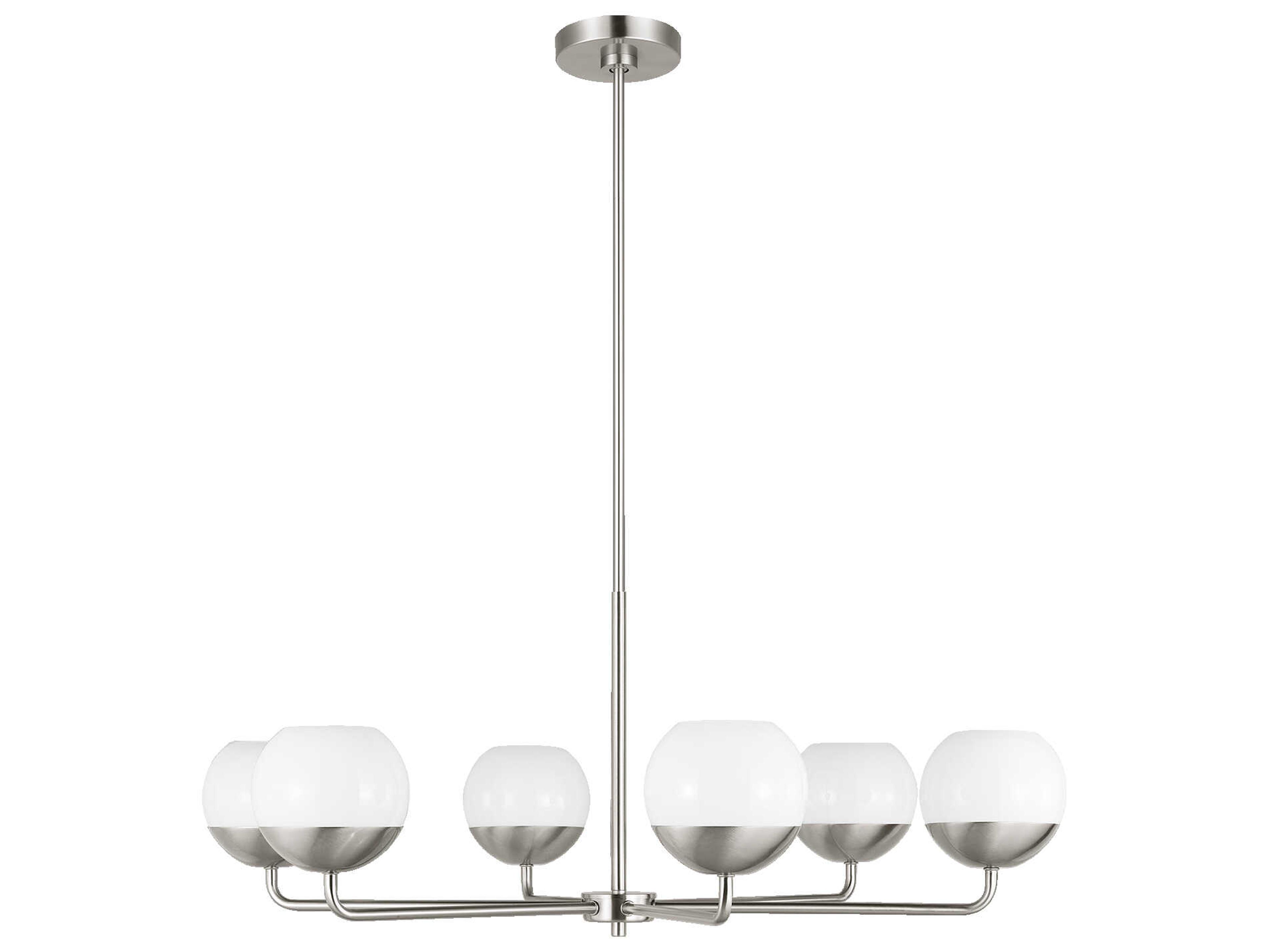 Alvin Chandelier Mid-Century Modern Globe Light