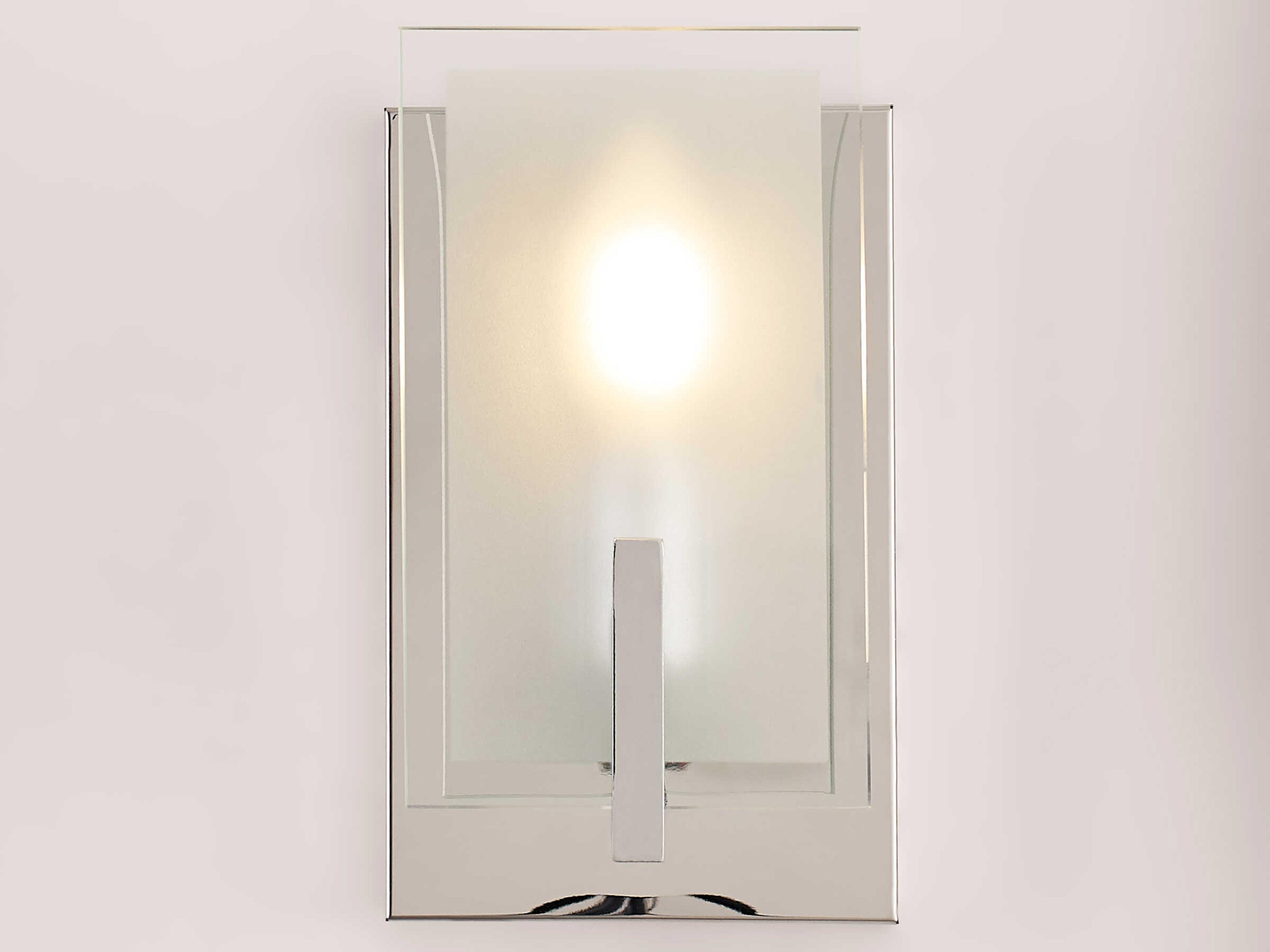 Visual Comfort Studio Syll 1-Light Chrome Wall Sconce