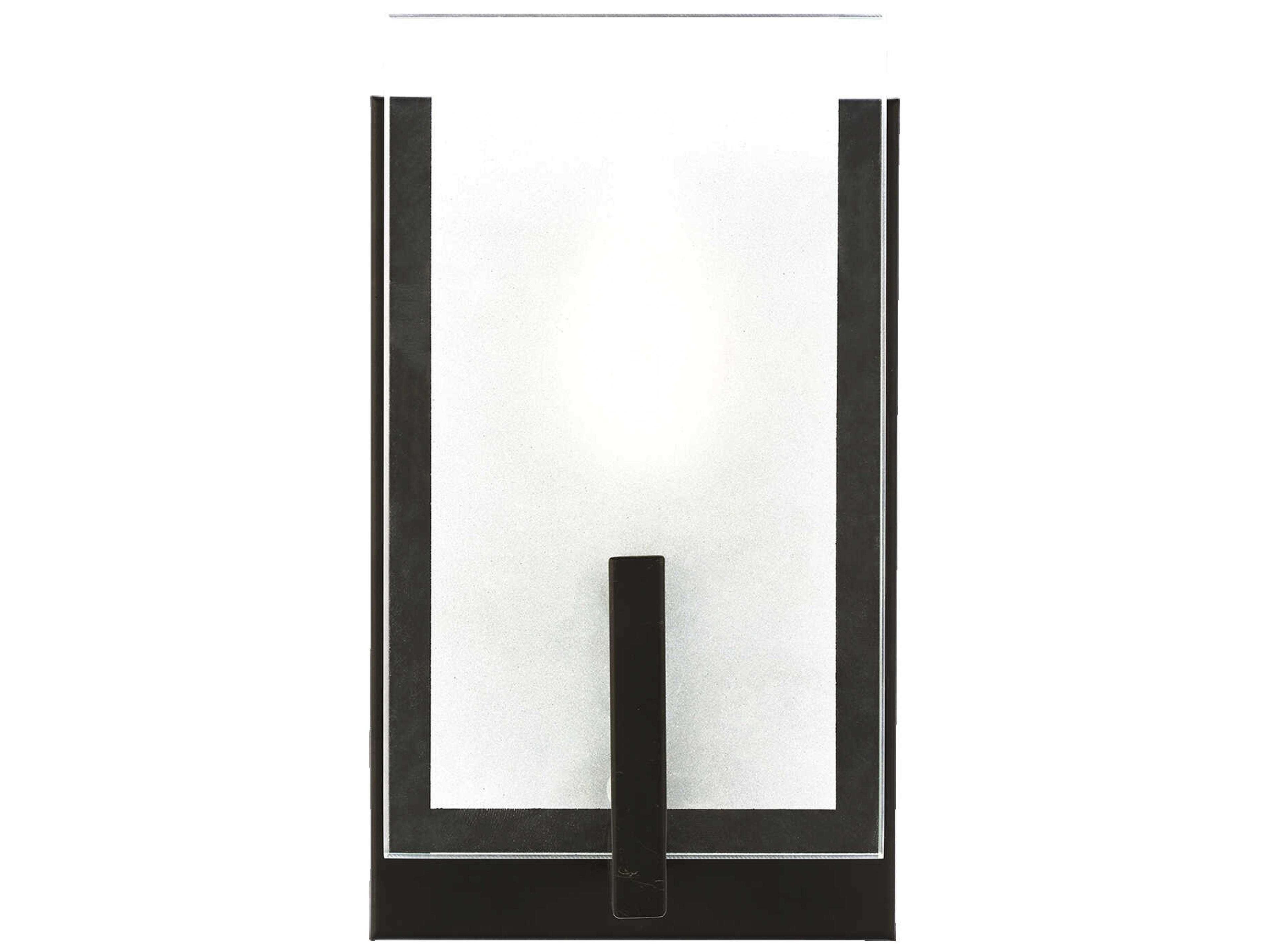Syll Wall Sconce Modern Midnight Black