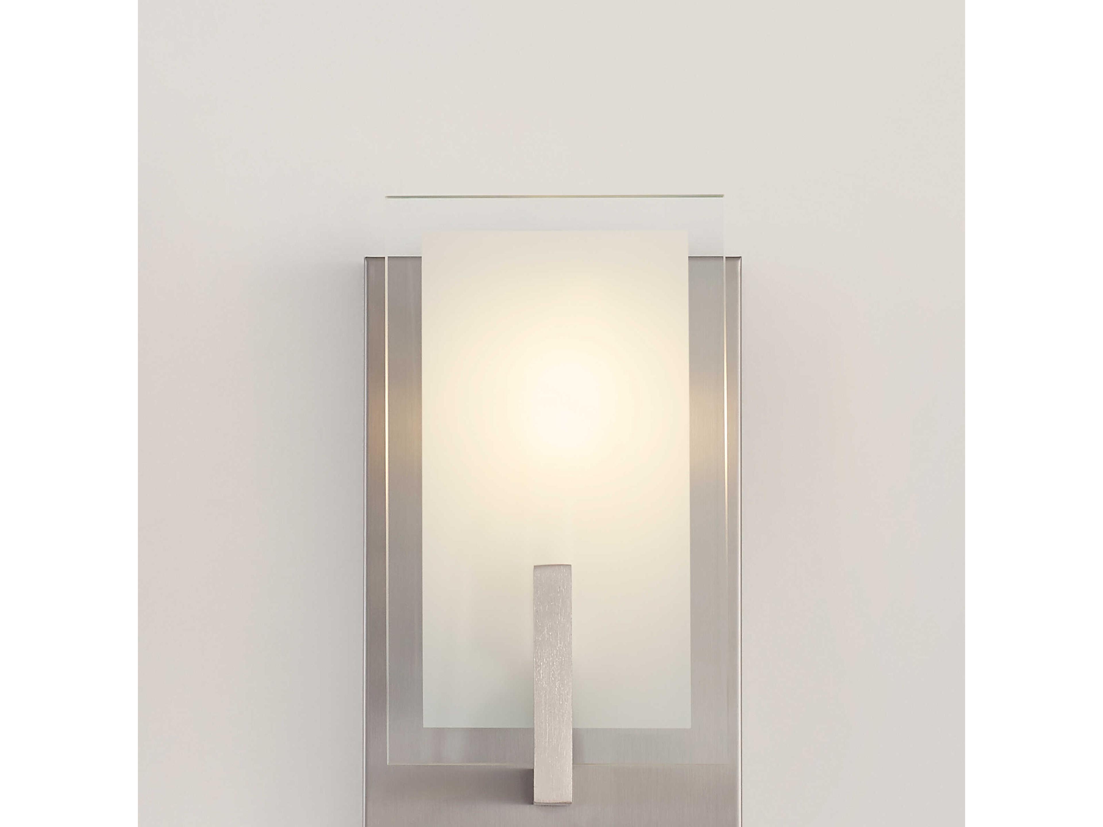 Visual Comfort Studio Syll 1-Light Brushed Nickel Wall Sconce