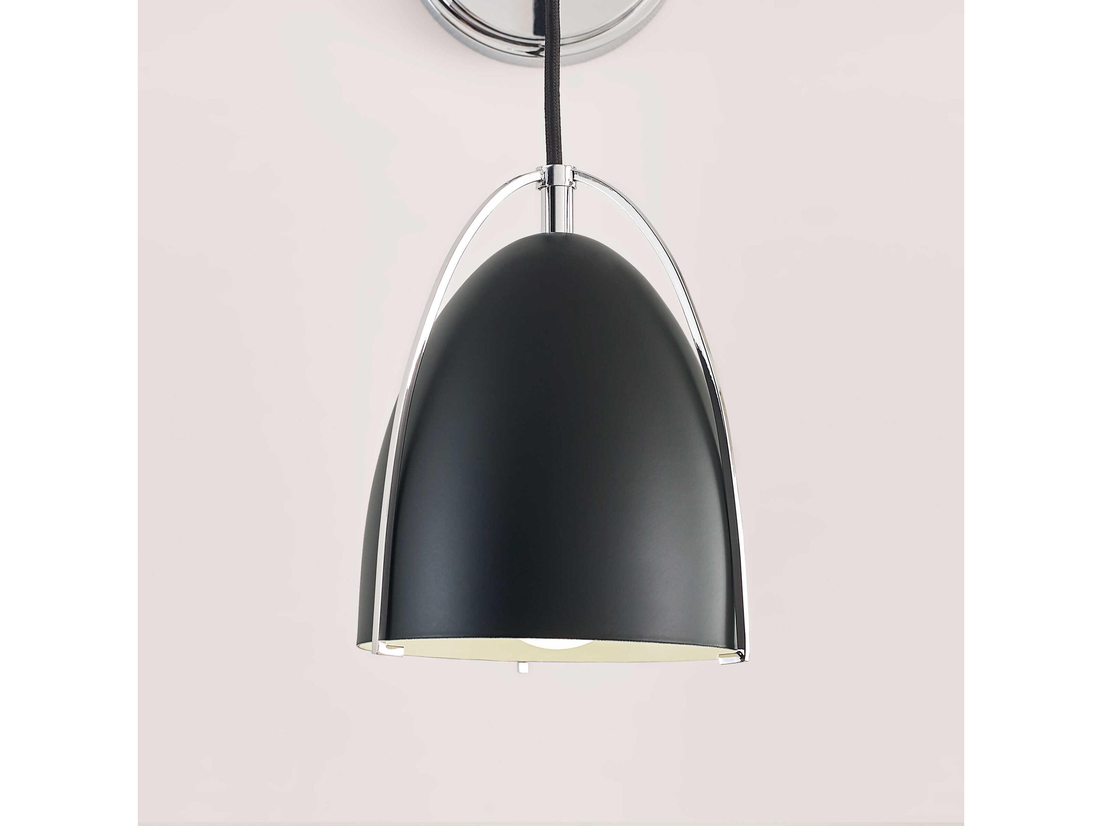 Visual Comfort Studio Norman 1-Light Chrome Wall Sconce