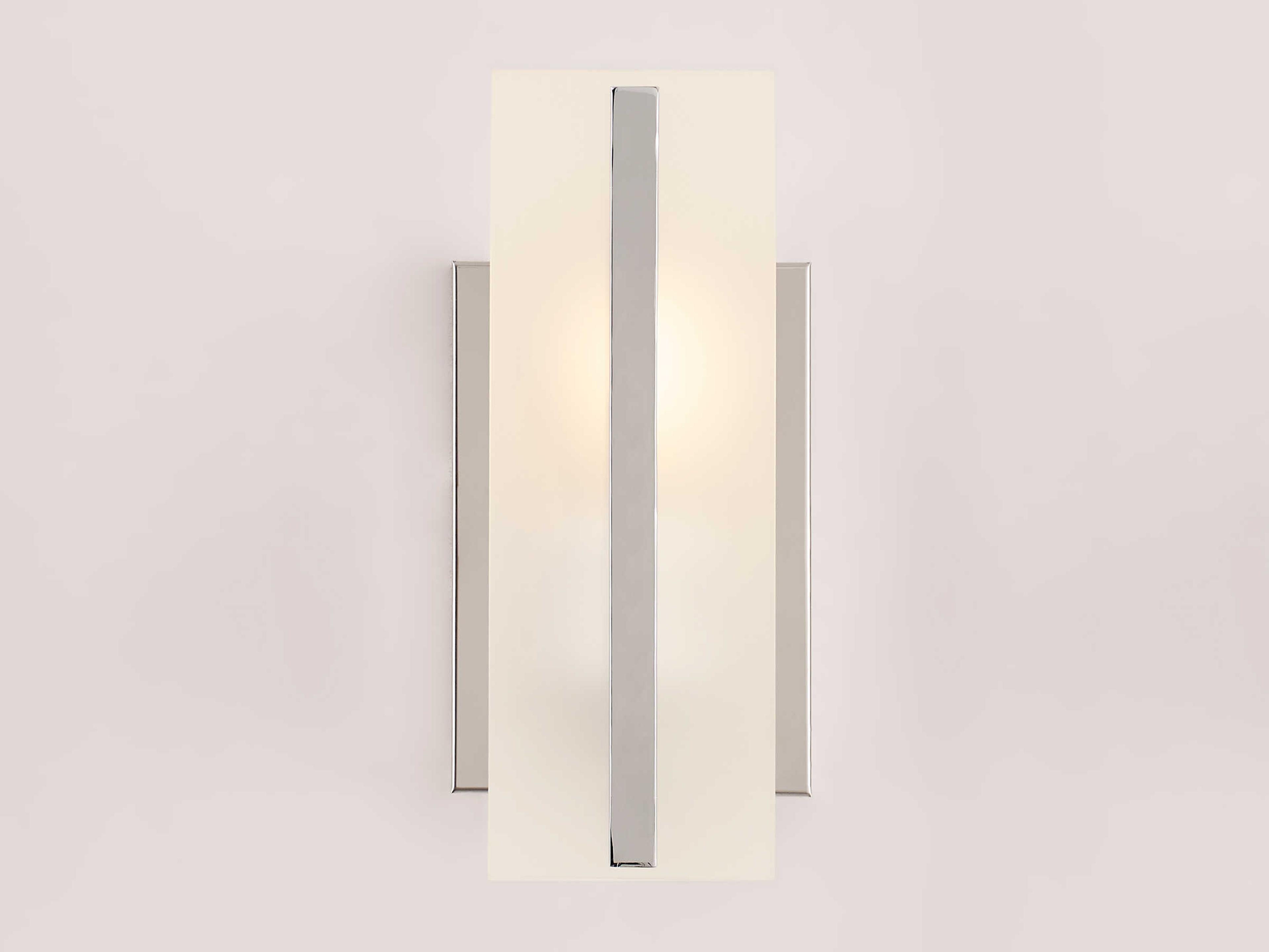 Visual Comfort Studio Dex 1-Light Chrome Wall Sconce