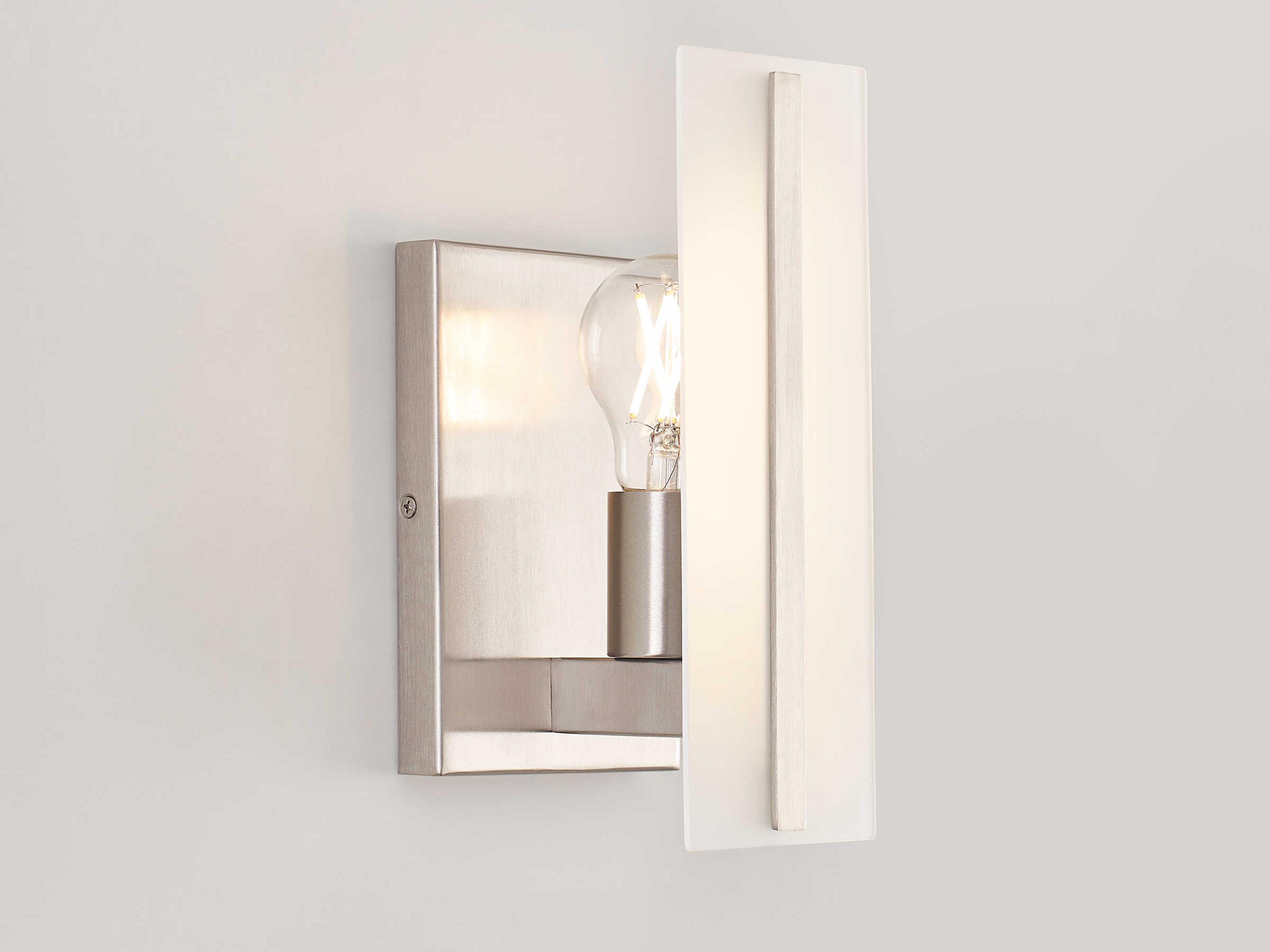 Visual Comfort Studio Dex 1-Light Brushed Nickel Wall Sconce