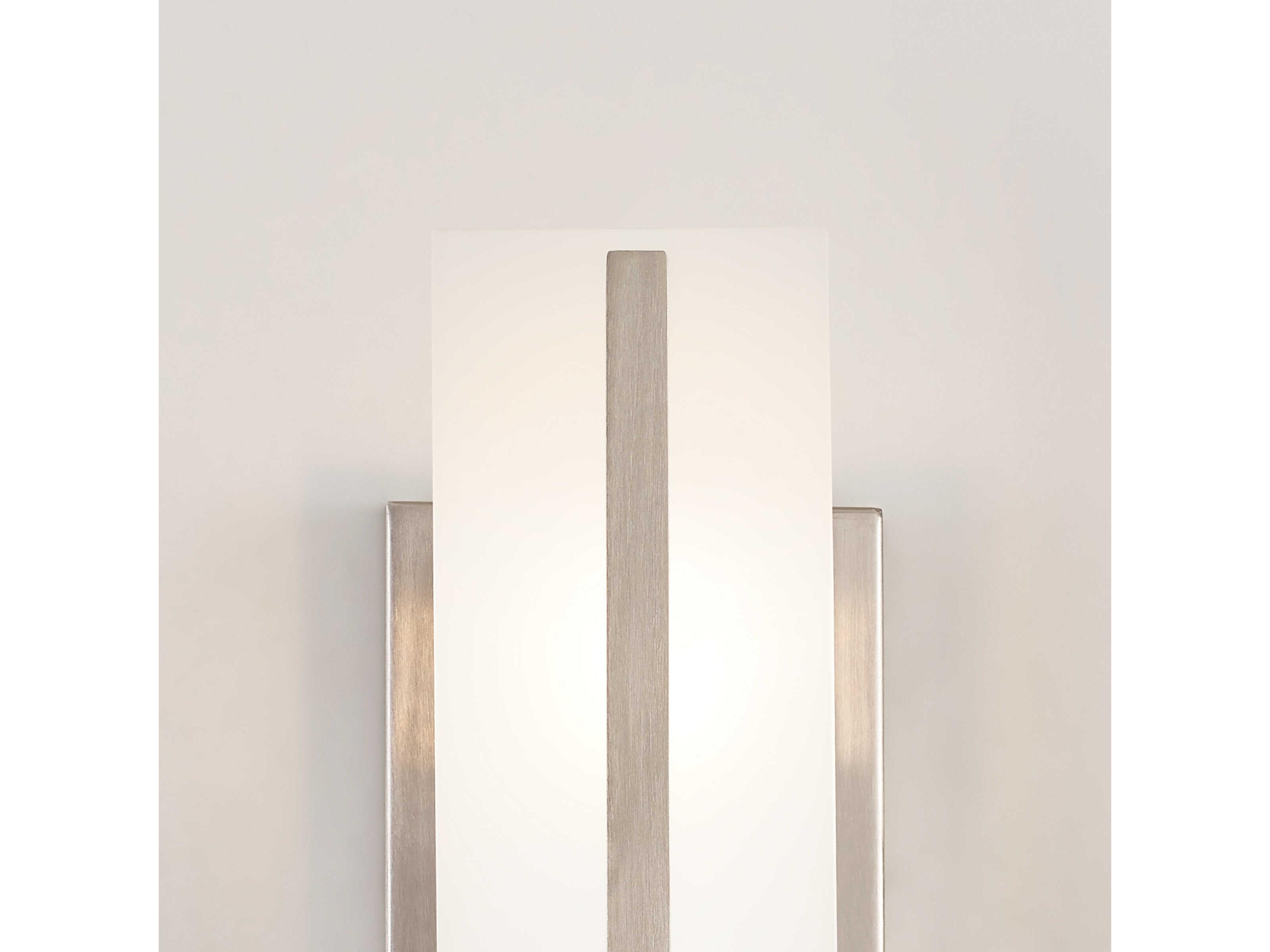 Visual Comfort Studio Dex 1-Light Brushed Nickel Wall Sconce