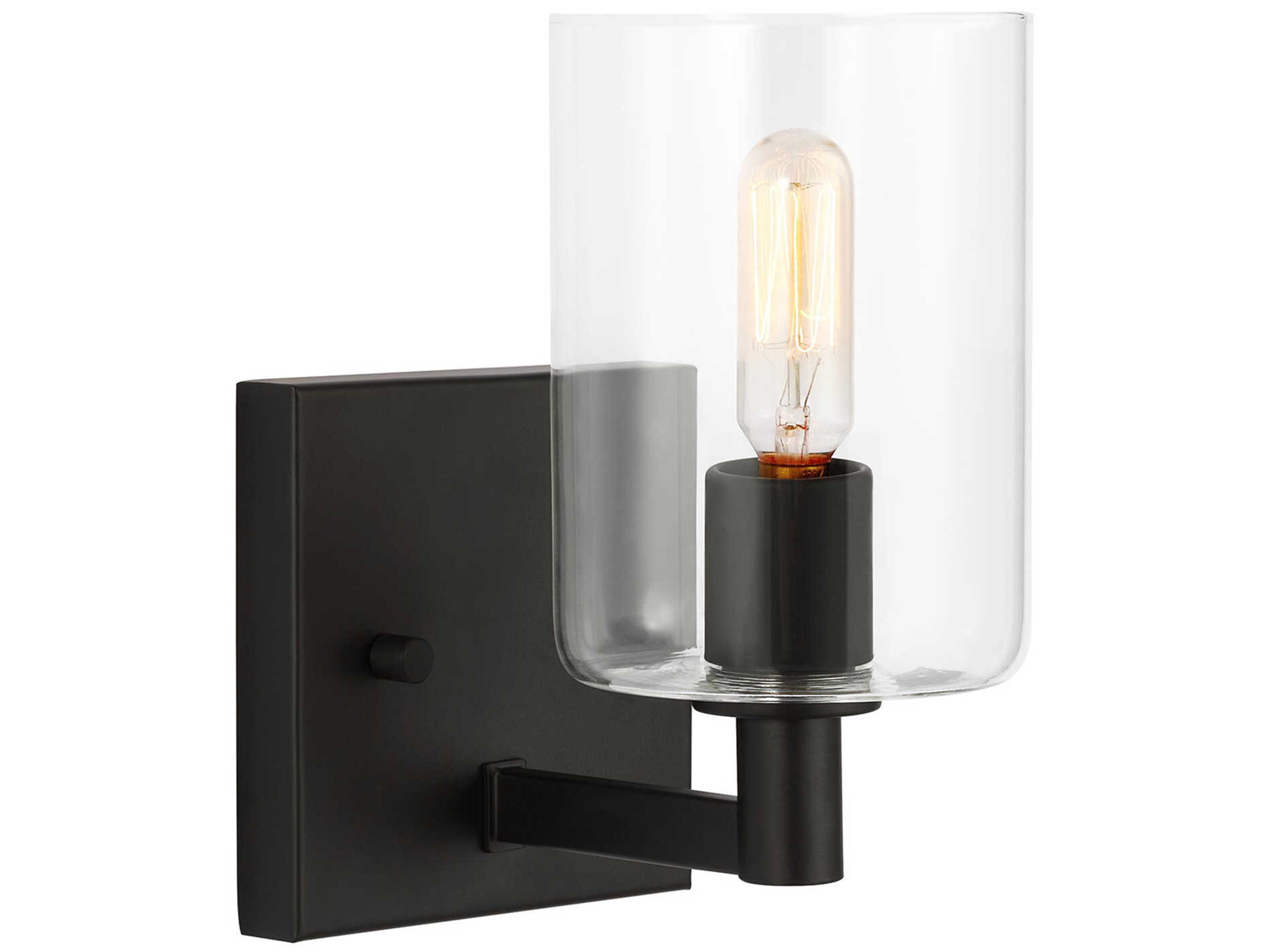 Fullton Wall Sconce in Midnight Black Modern