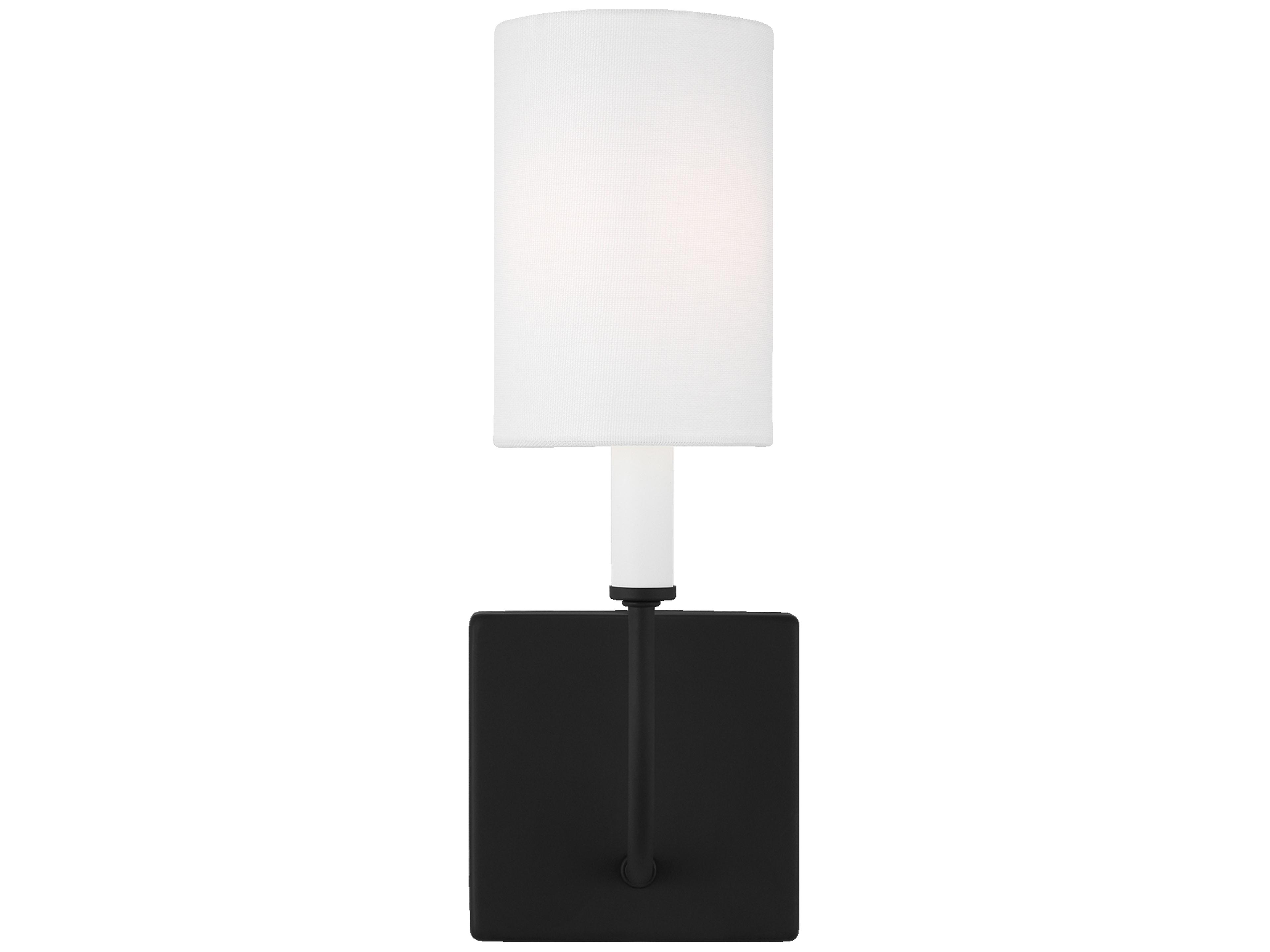 Greenwich Wall Sconce in Midnight Black