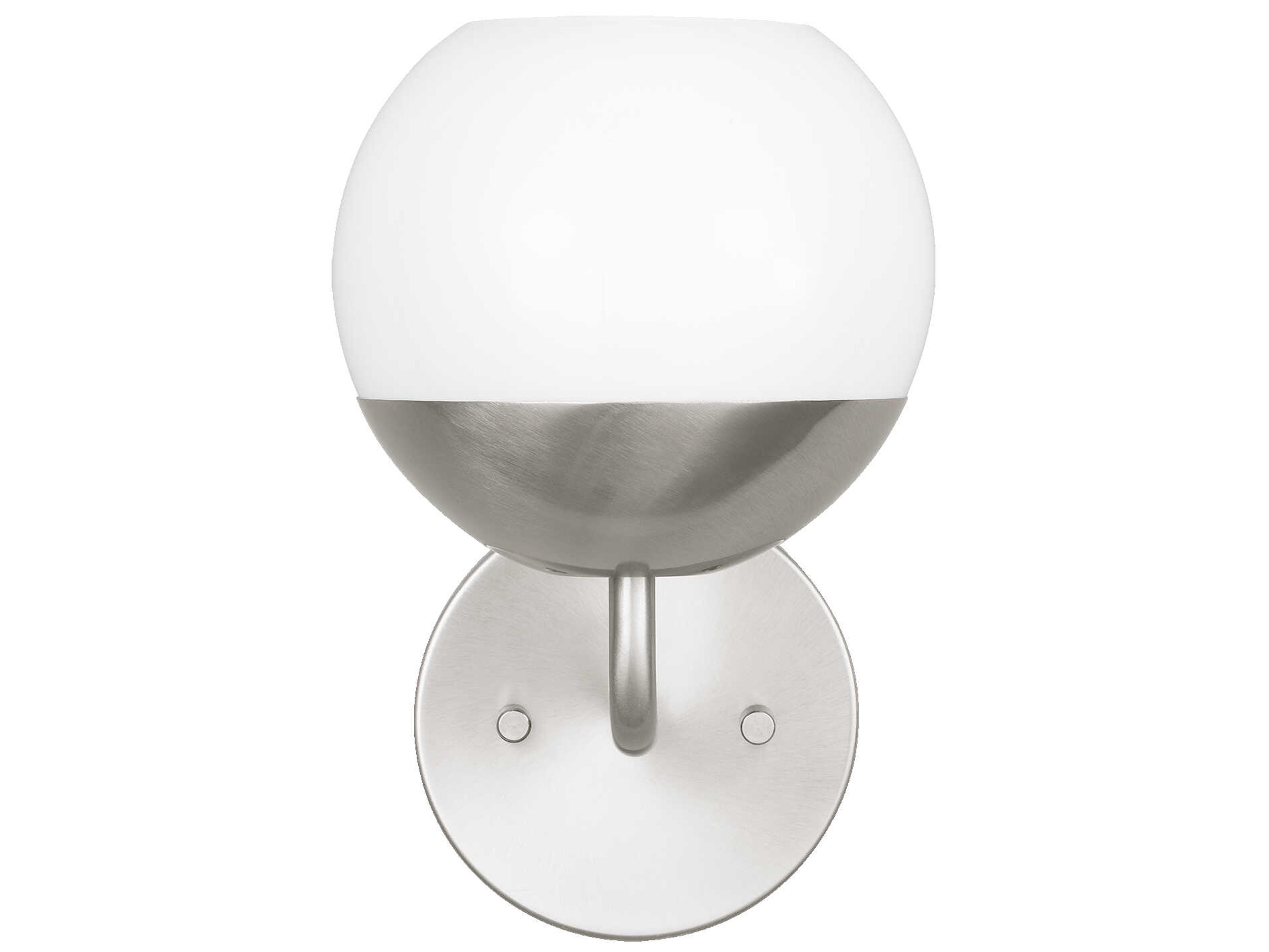 Alvin Wall Sconce in Brushed Nickel A Modern Light Fixture