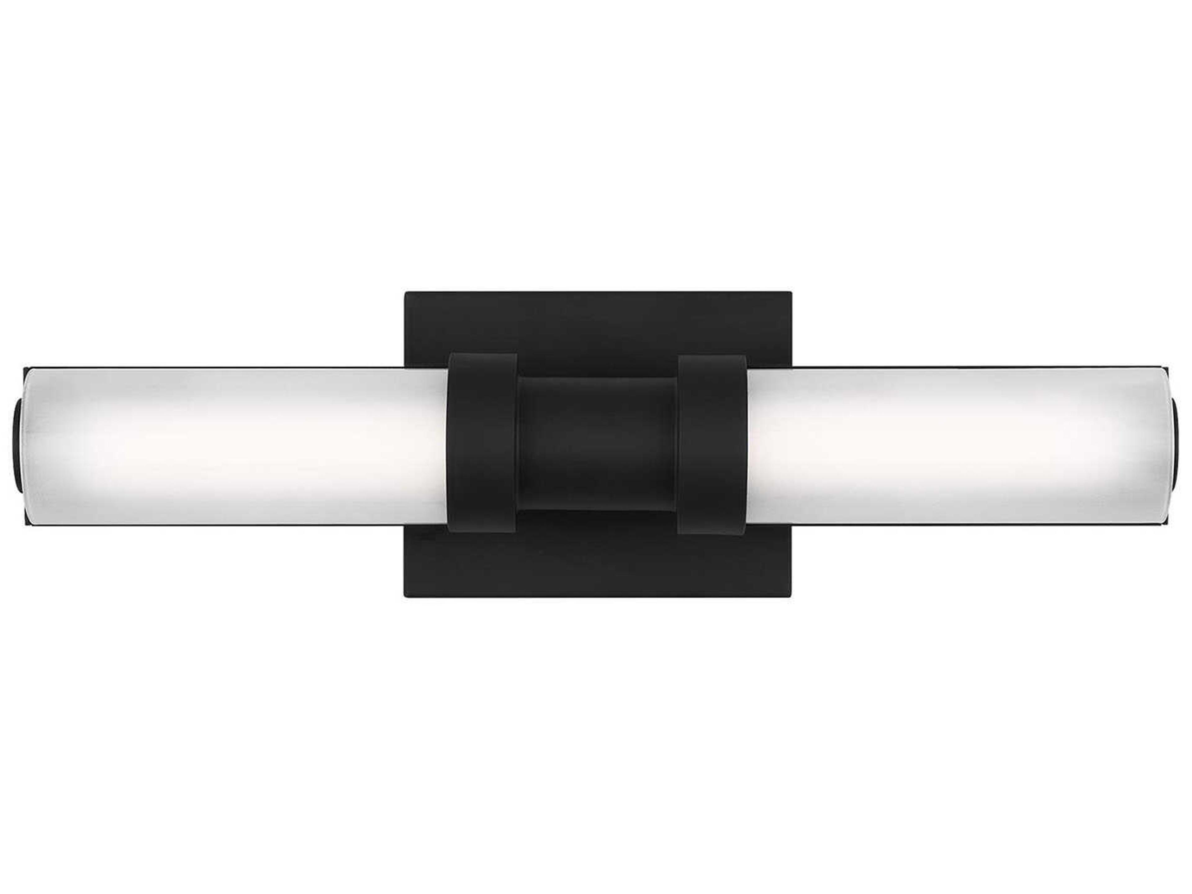 Kiel LED Bath Sconce in Midnight Black