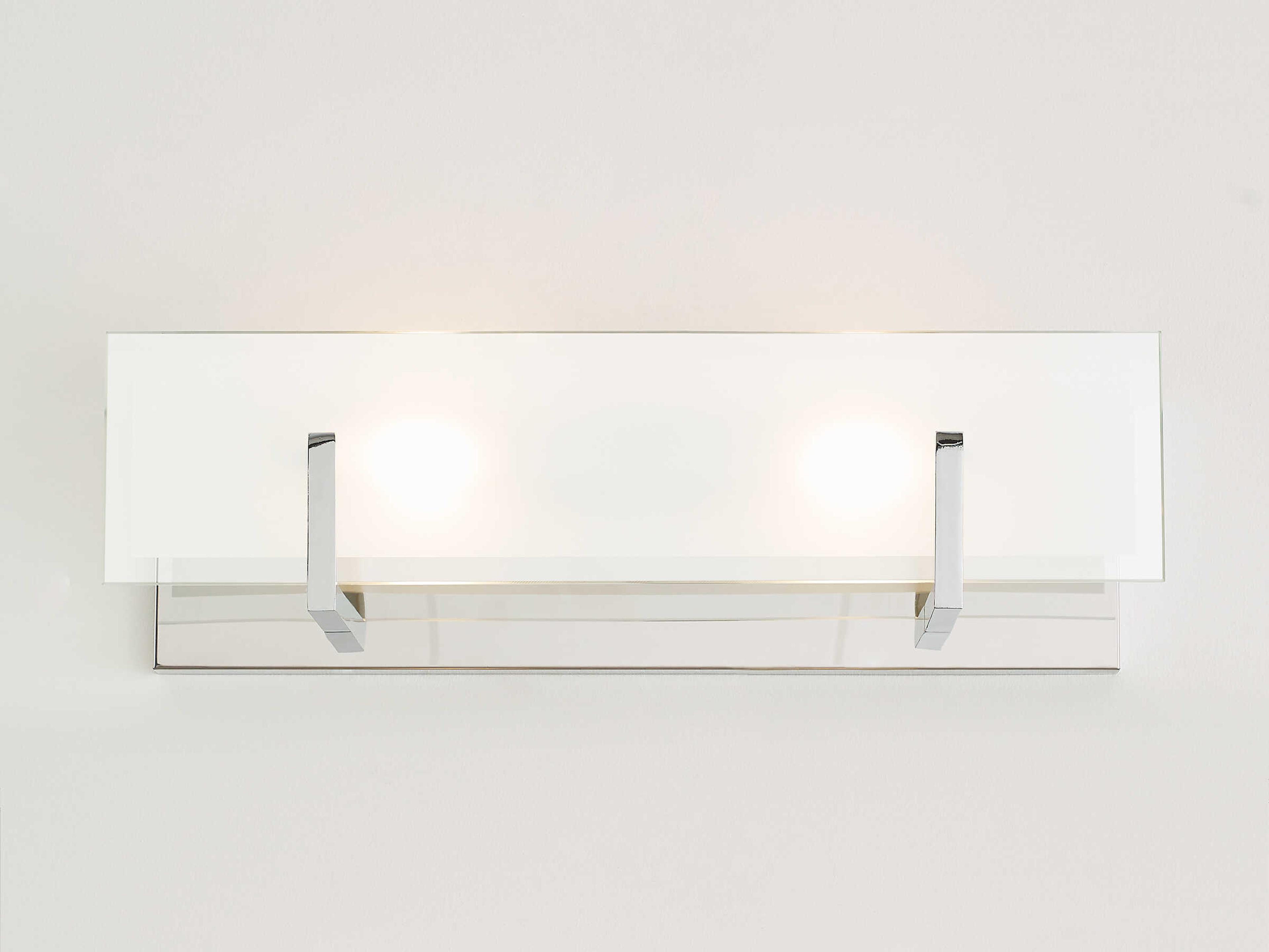 Visual Comfort Studio Syll 2-Light Chrome Vanity Light