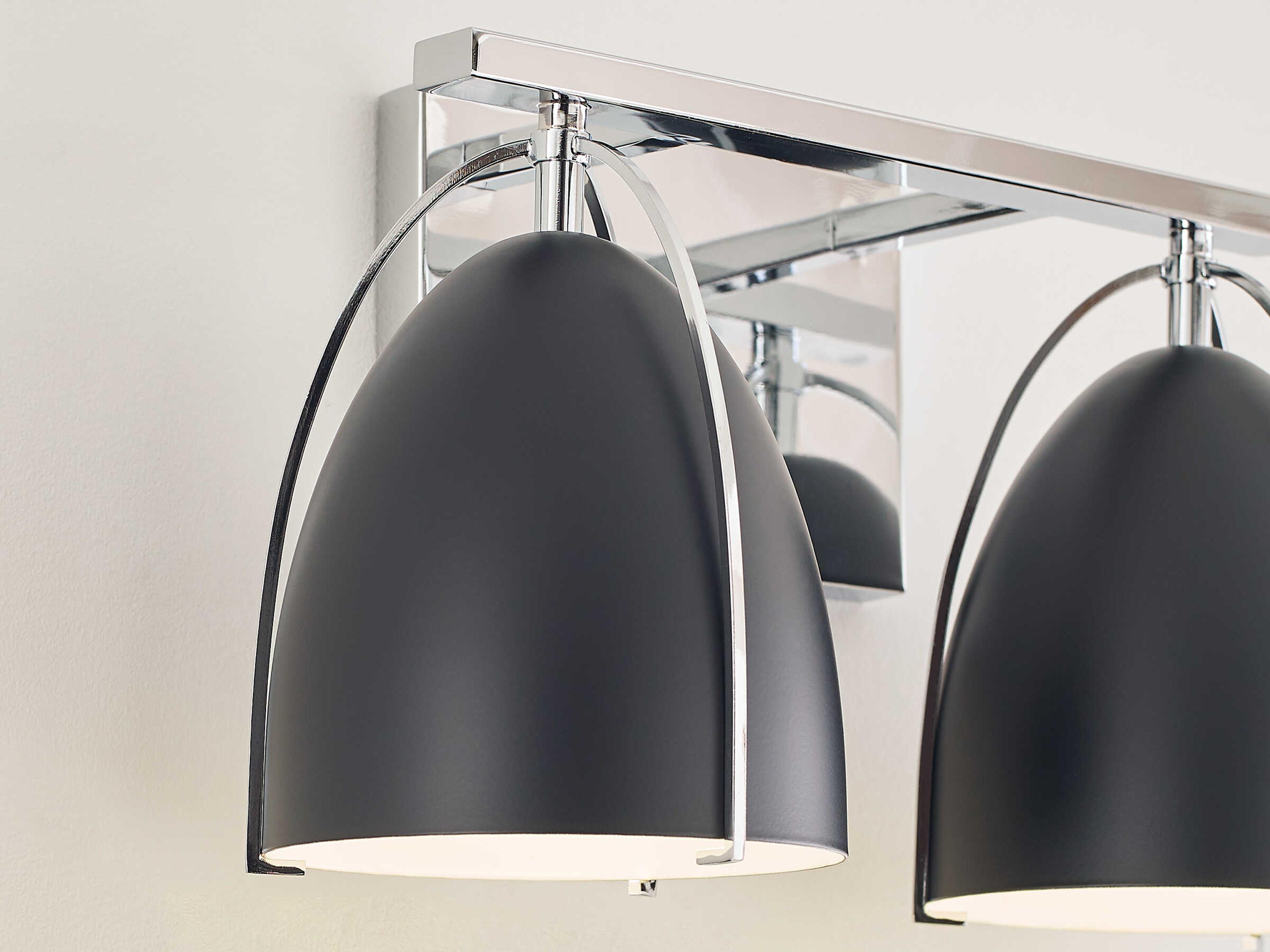 Visual Comfort Studio Norman 2-Light Chrome Vanity Light