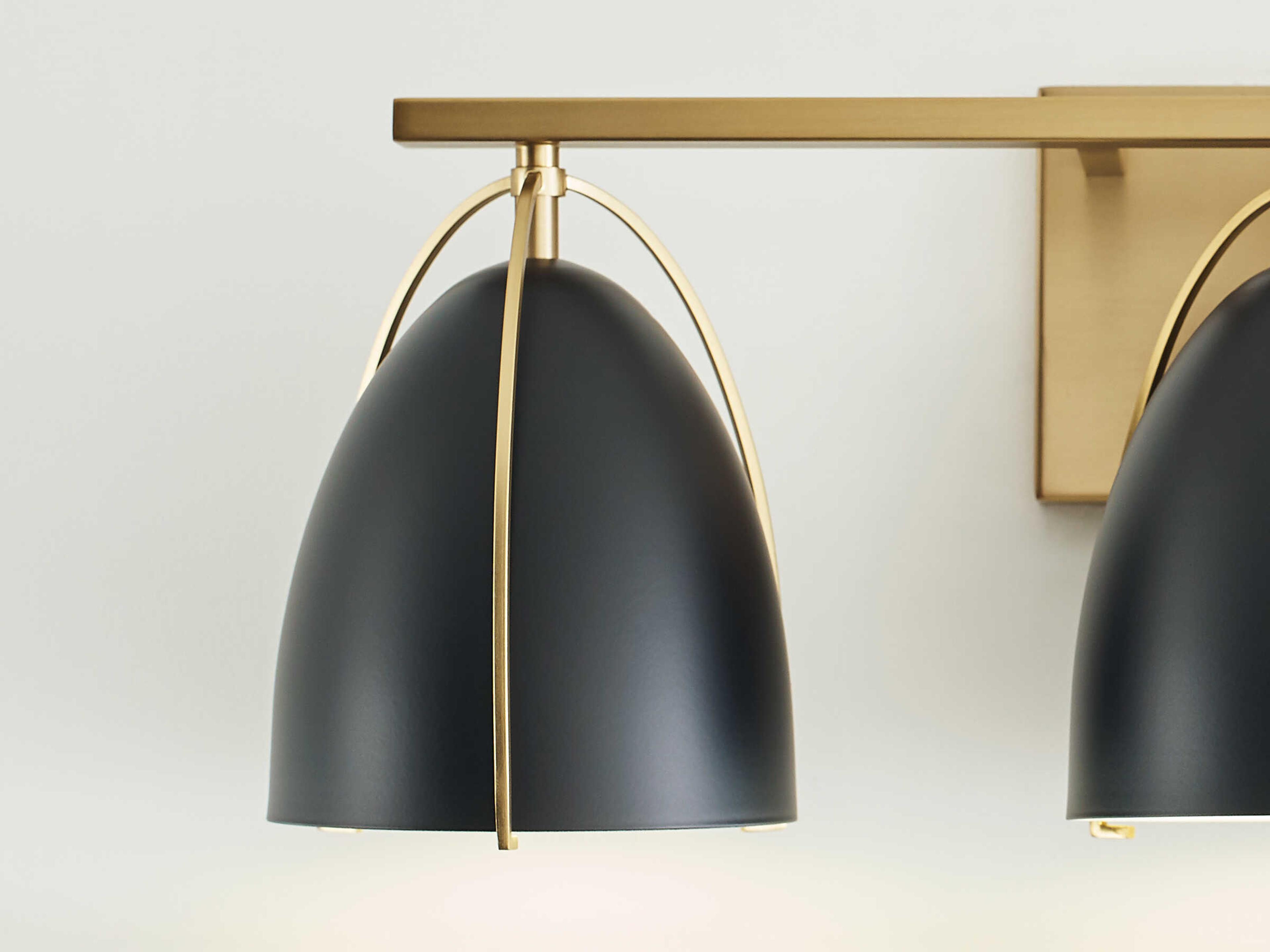 Visual Comfort Studio Norman 3-Light Satin Brass Vanity Light