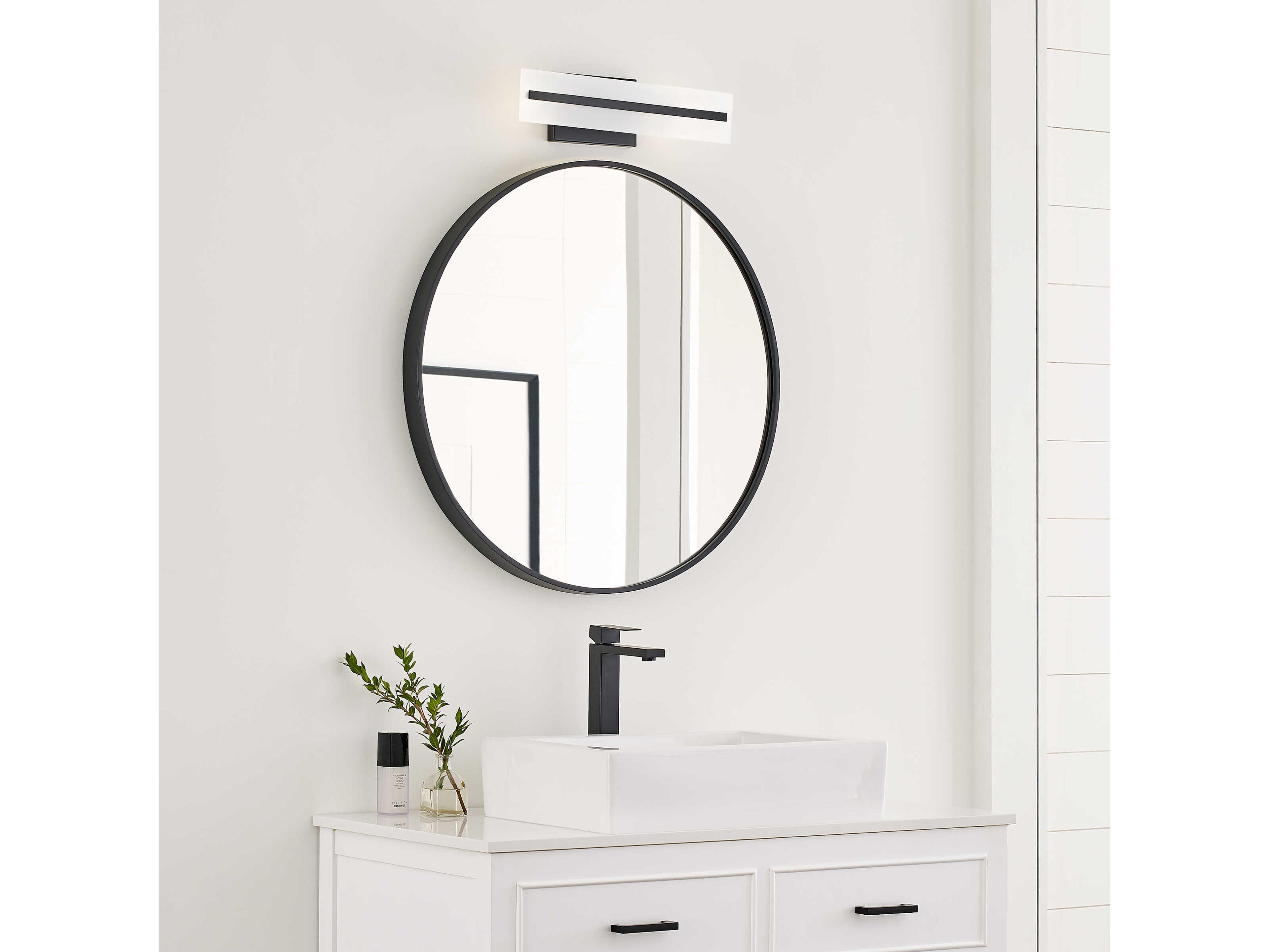 Visual Comfort Studio Dex 2-Light Midnight Black Vanity Light