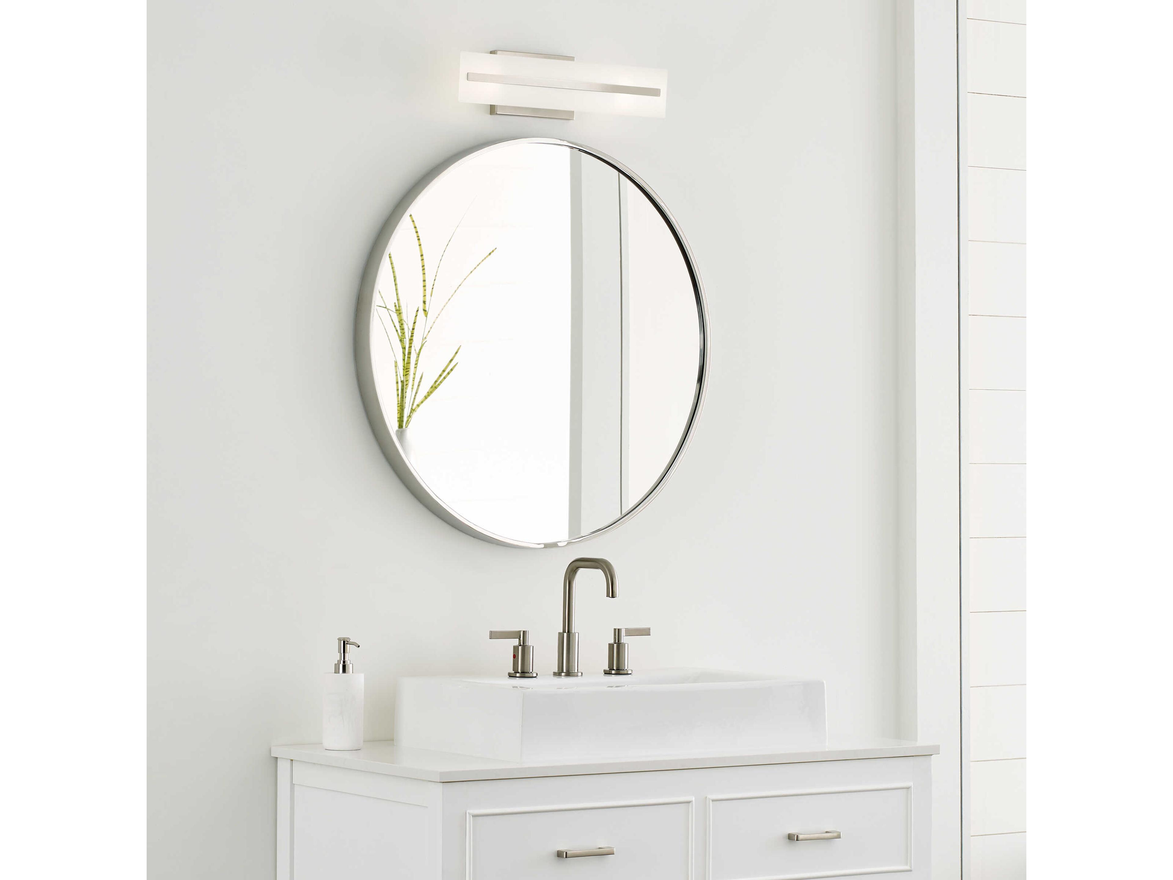 Visual Comfort Studio Dex 2-Light Brushed Nickel Vanity Light