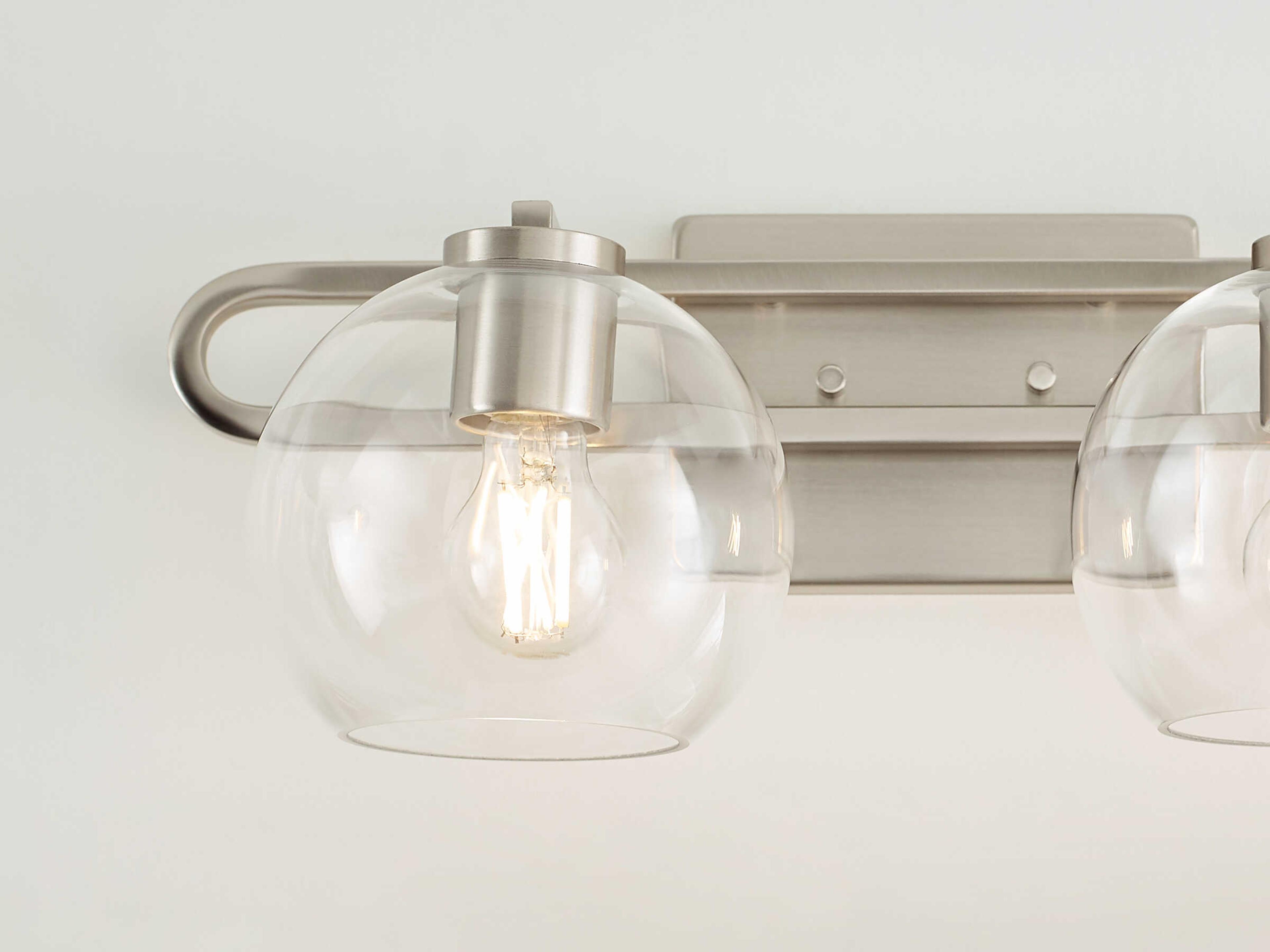 Visual Comfort Studio Codyn 2-Light Brushed Nickel Vanity Light