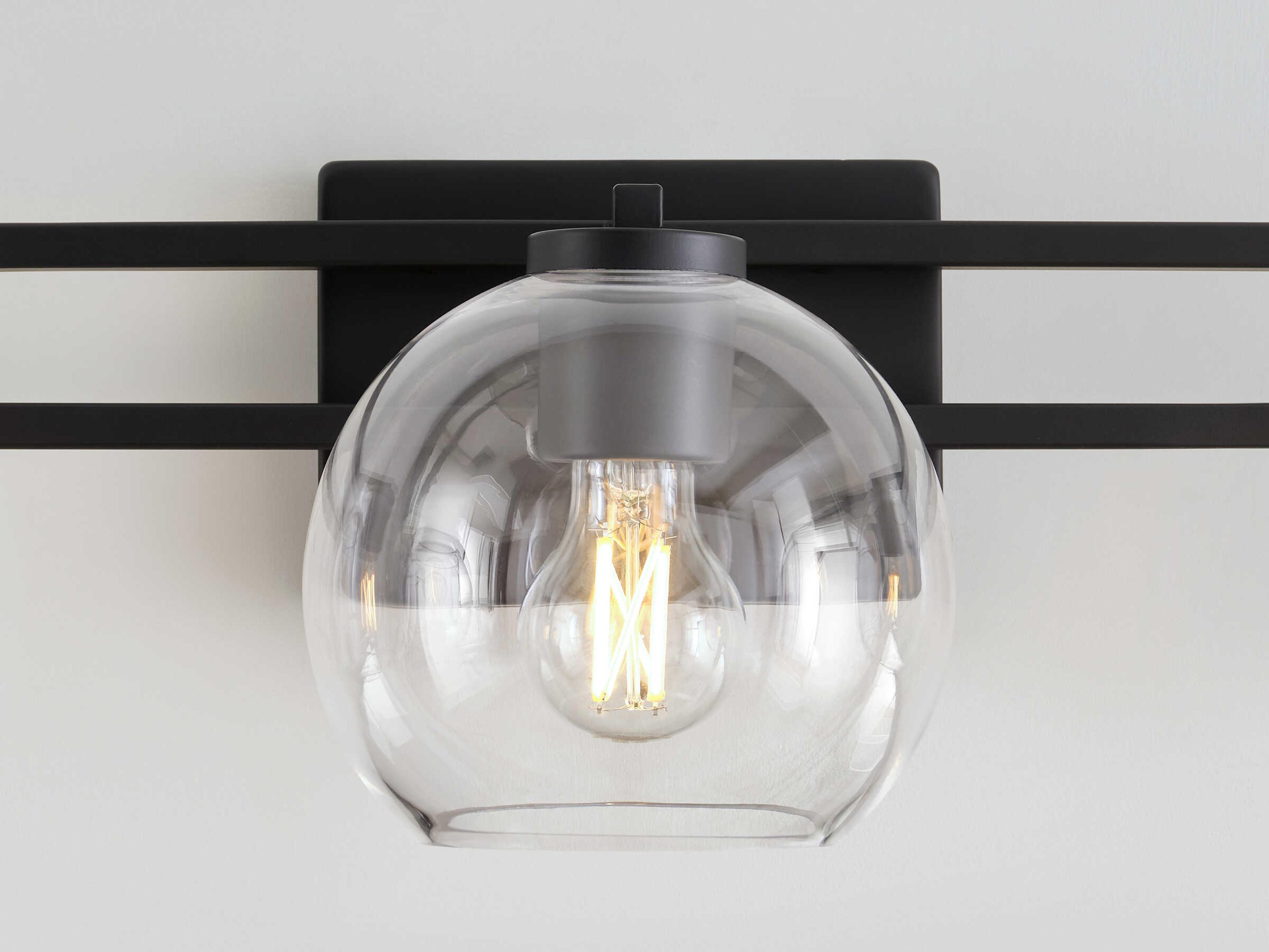 Visual Comfort Studio Codyn 3-Light Midnight Black Vanity Light