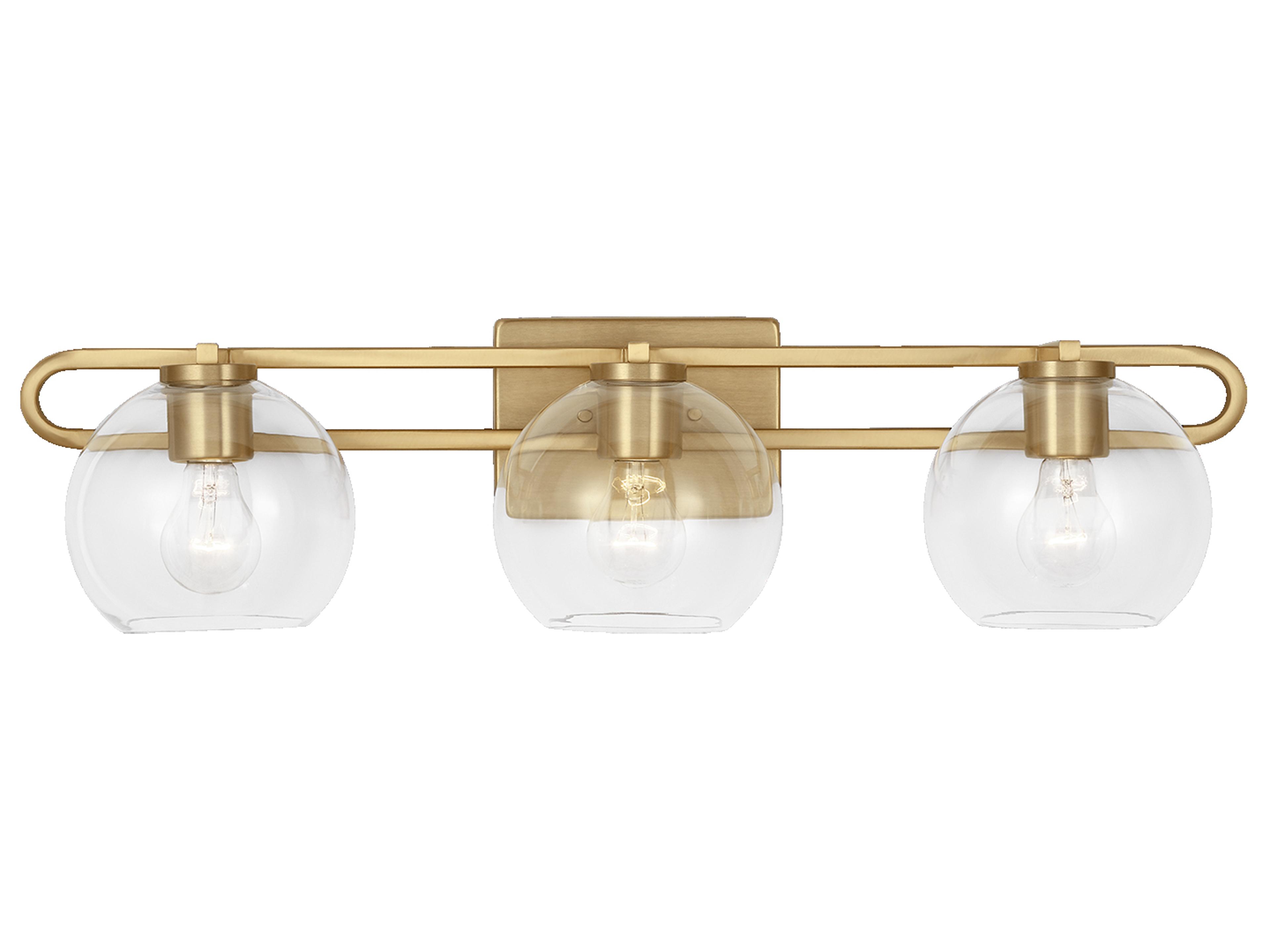 Codyn 3 Light Bath Vanity Satin Brass