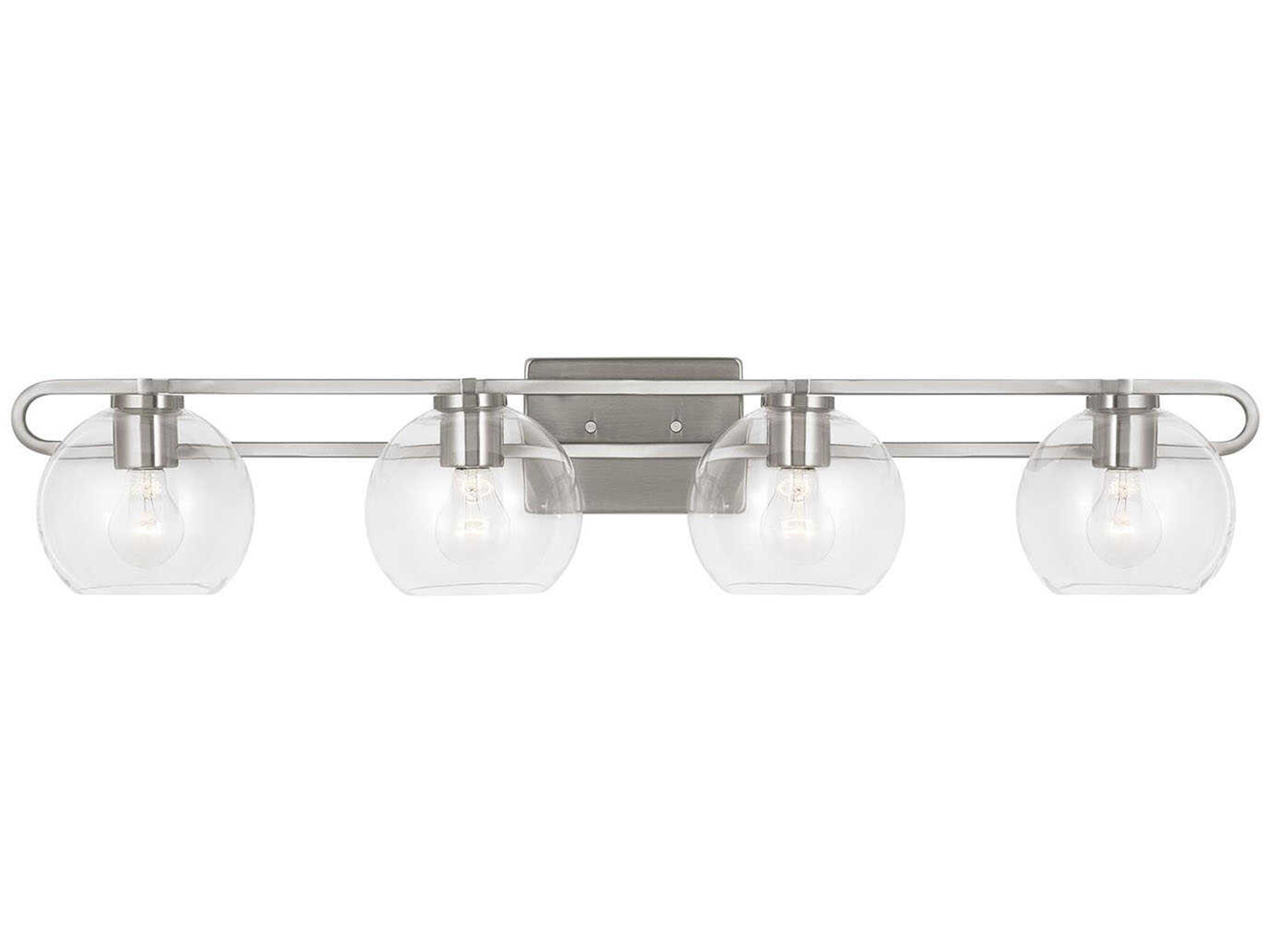 Codyn Four Light Bath Vanity Brushed Nickel