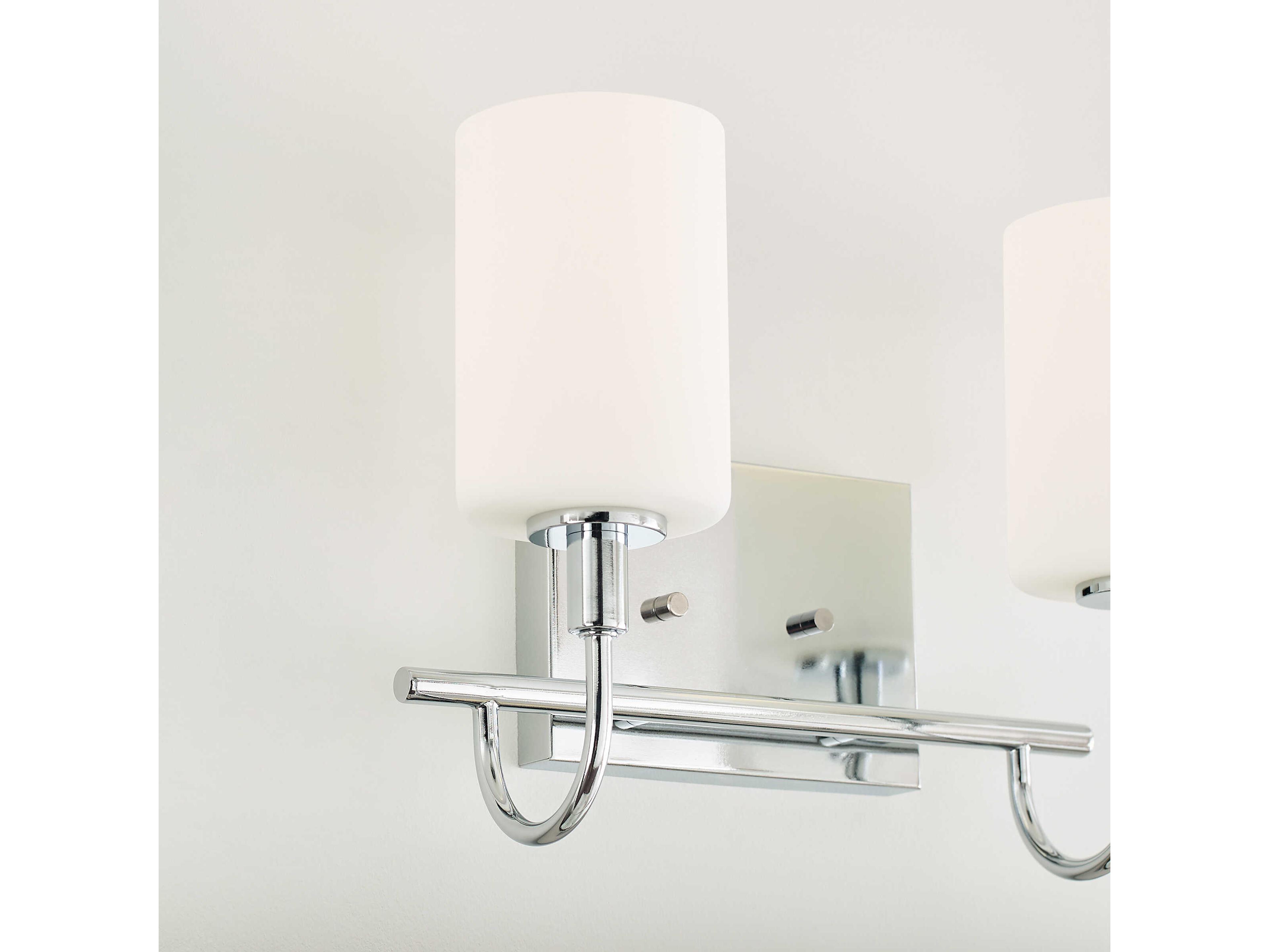 Visual Comfort Studio Oak Moore 2-Light Chrome Vanity Light