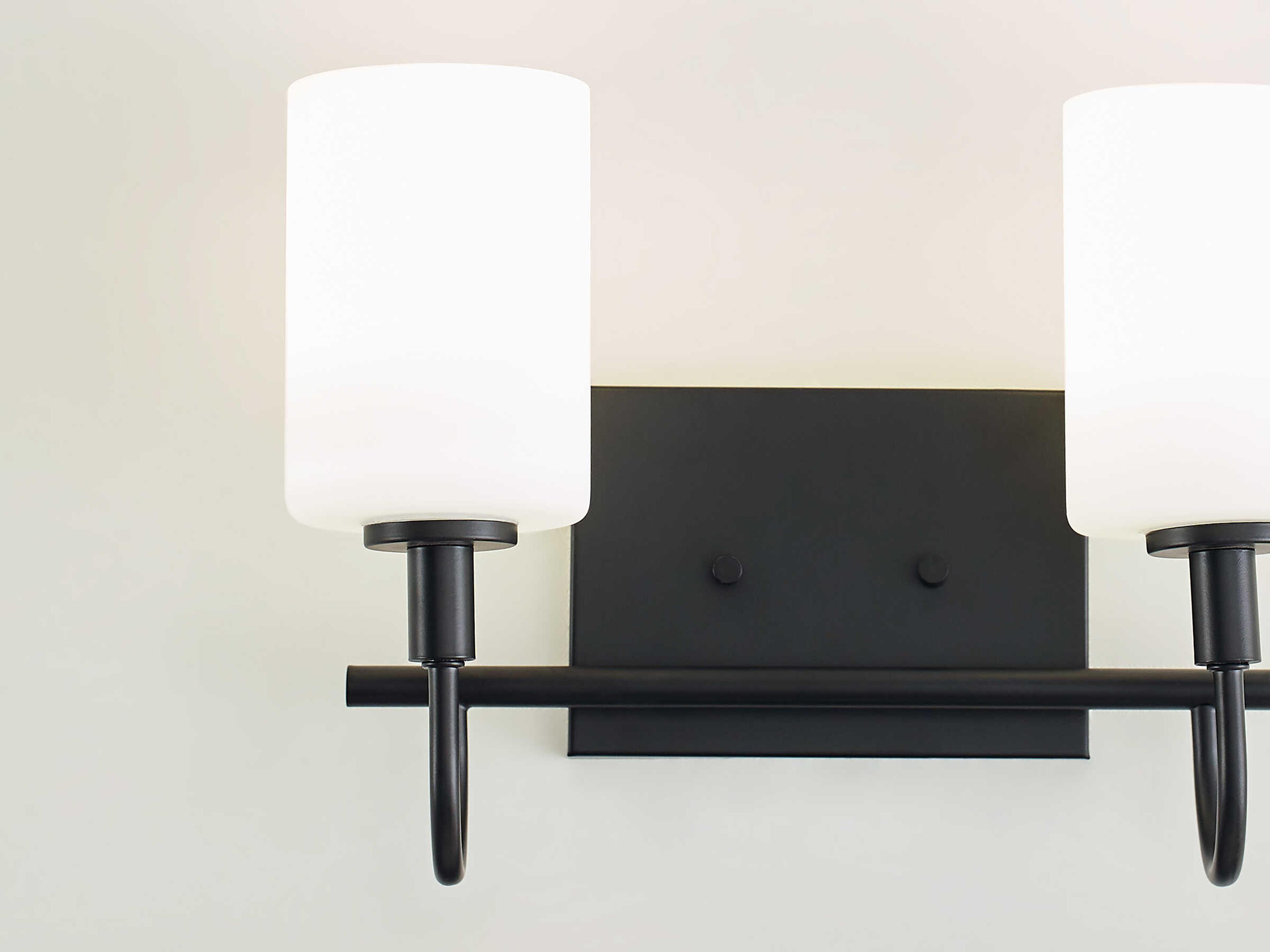 Visual Comfort Studio Oak Moore 2-Light Midnight Black Vanity Light