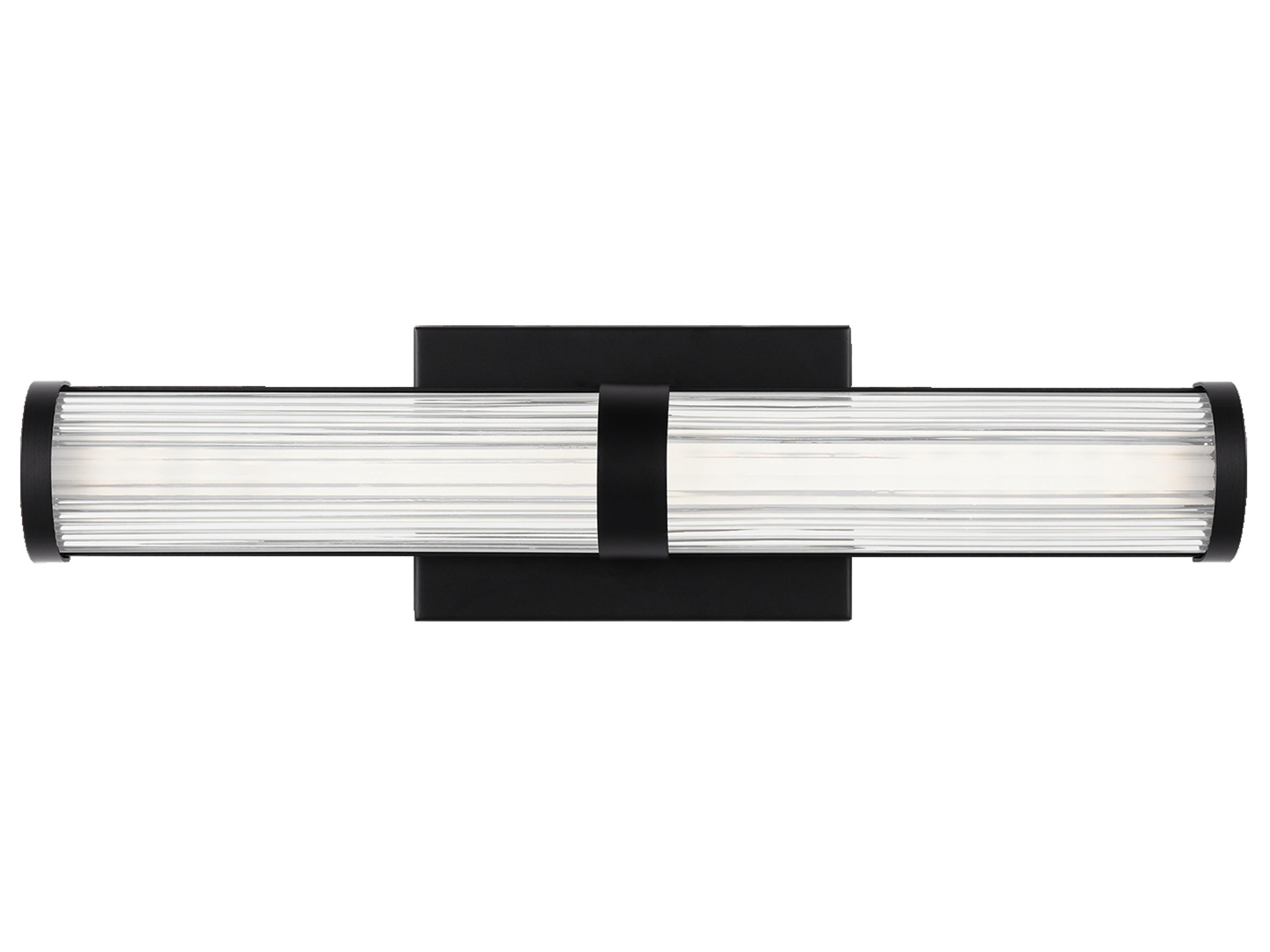 Syden LED Wall Sconce in Midnight Black