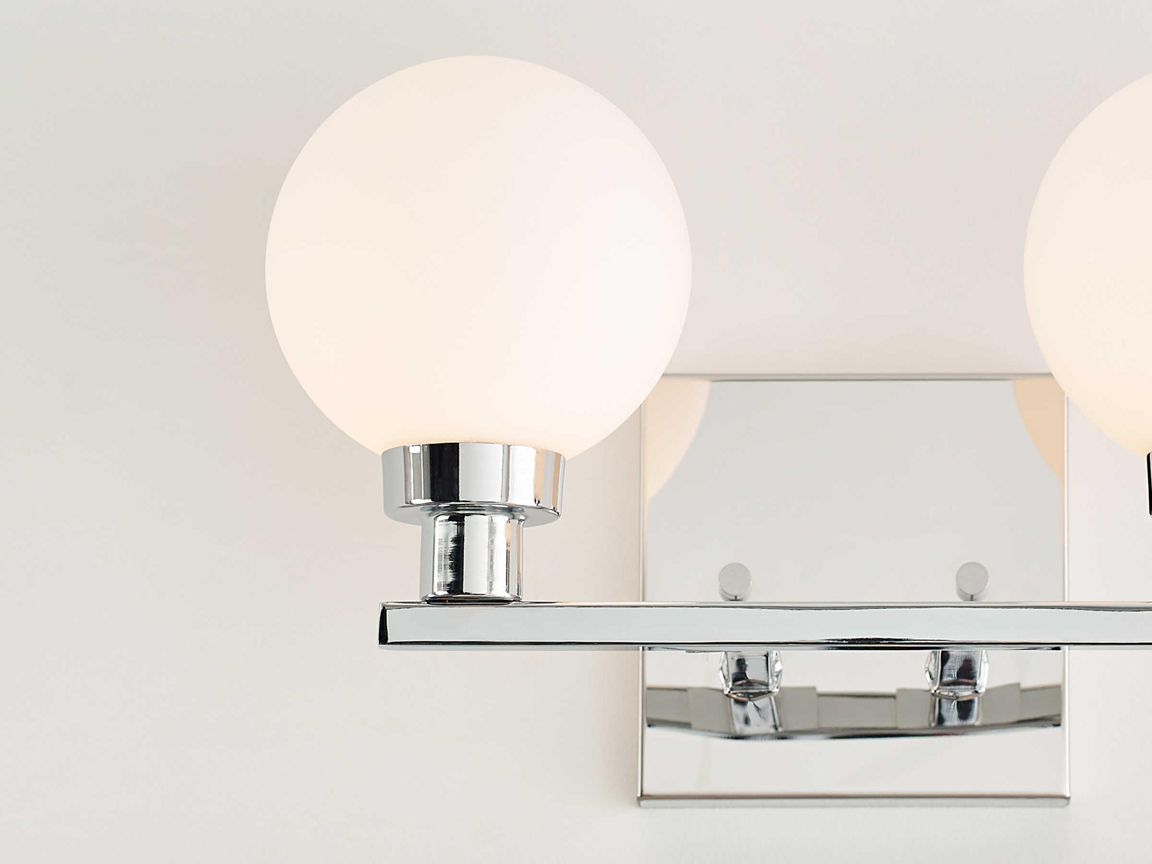 Visual Comfort Studio Clybourn 2-Light Chrome Vanity Light