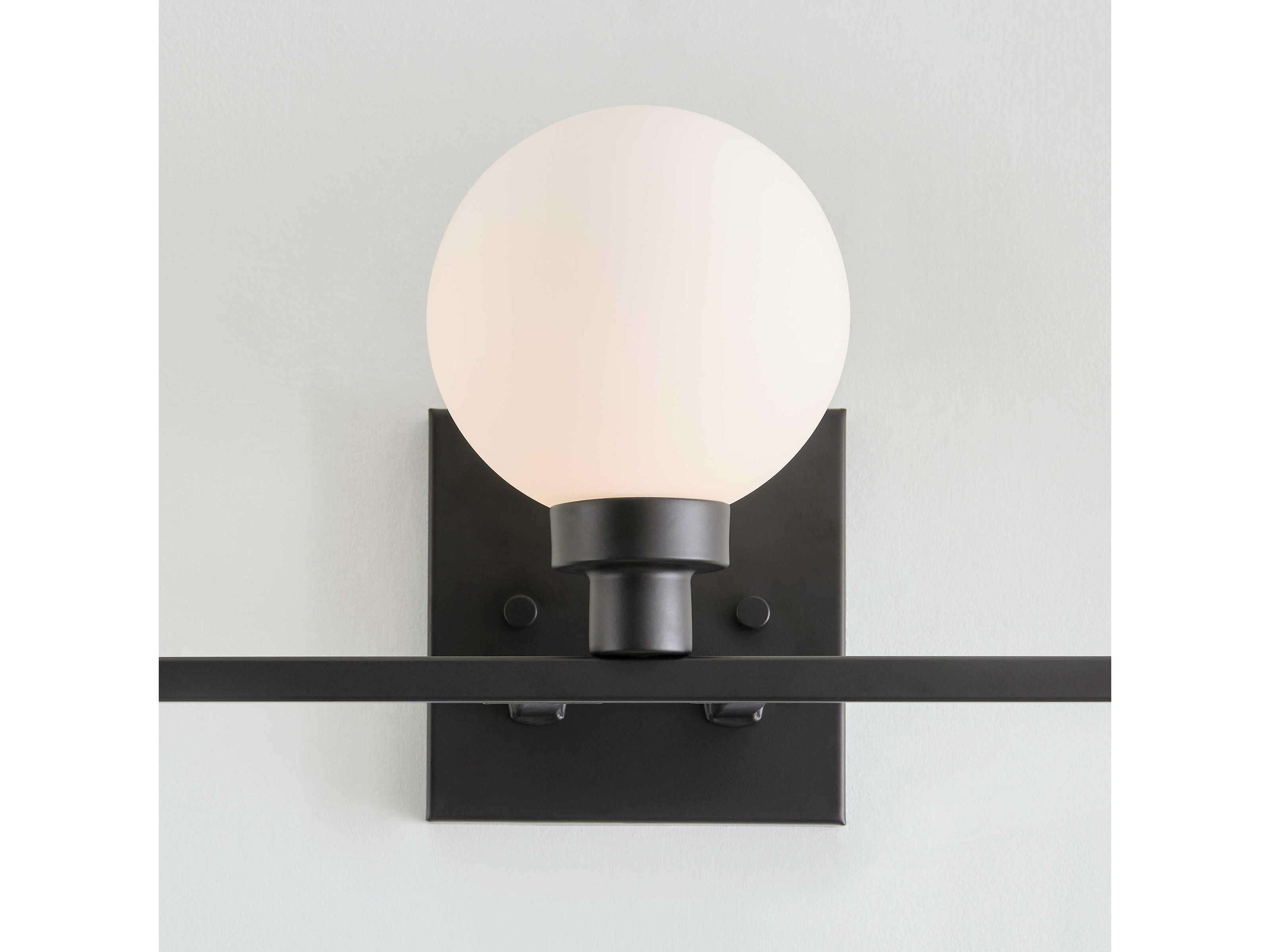 Visual Comfort Studio Clybourn 3-Light Midnight Black Vanity Light