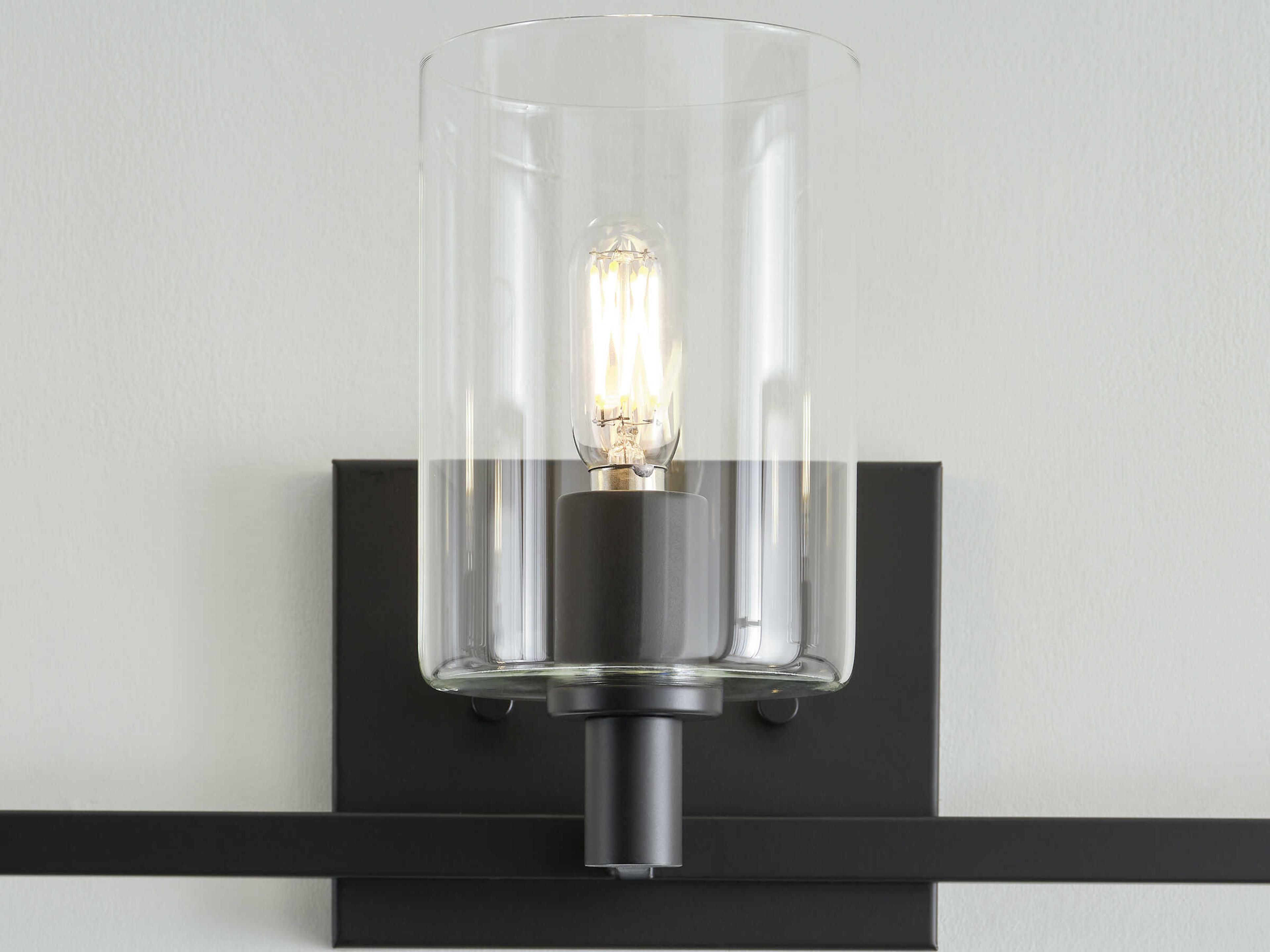 Visual Comfort Studio Fullton 3-Light Midnight Black Vanity Light