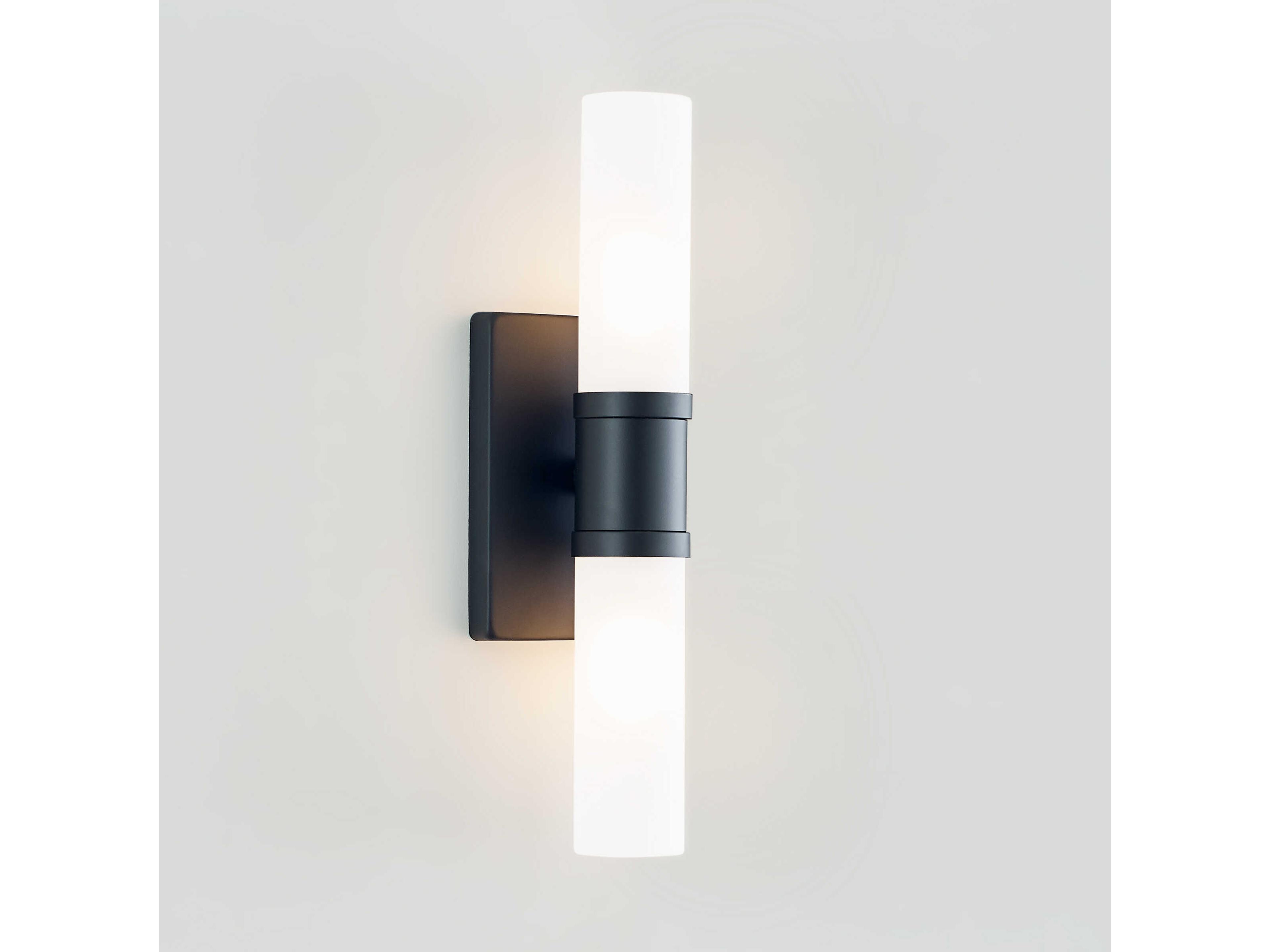 Visual Comfort Studio Keaton 2-Light Midnight Black Vanity Light
