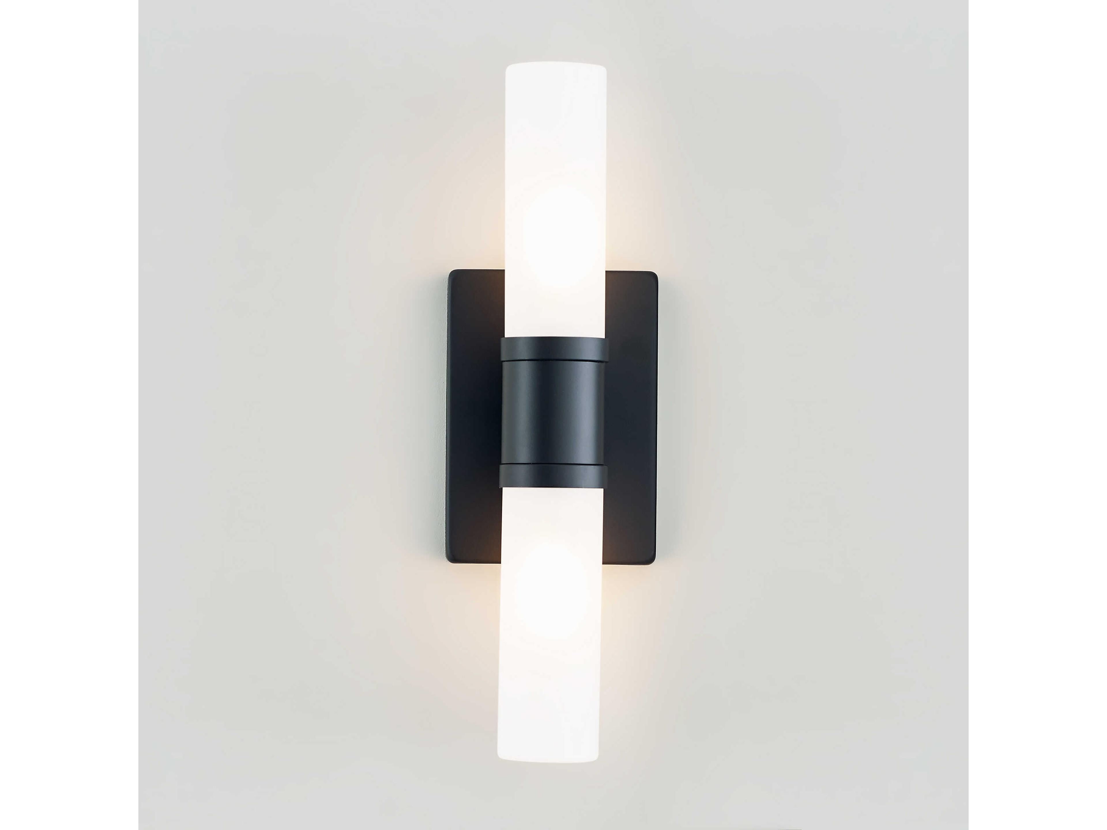 Visual Comfort Studio Keaton 2-Light Midnight Black Vanity Light