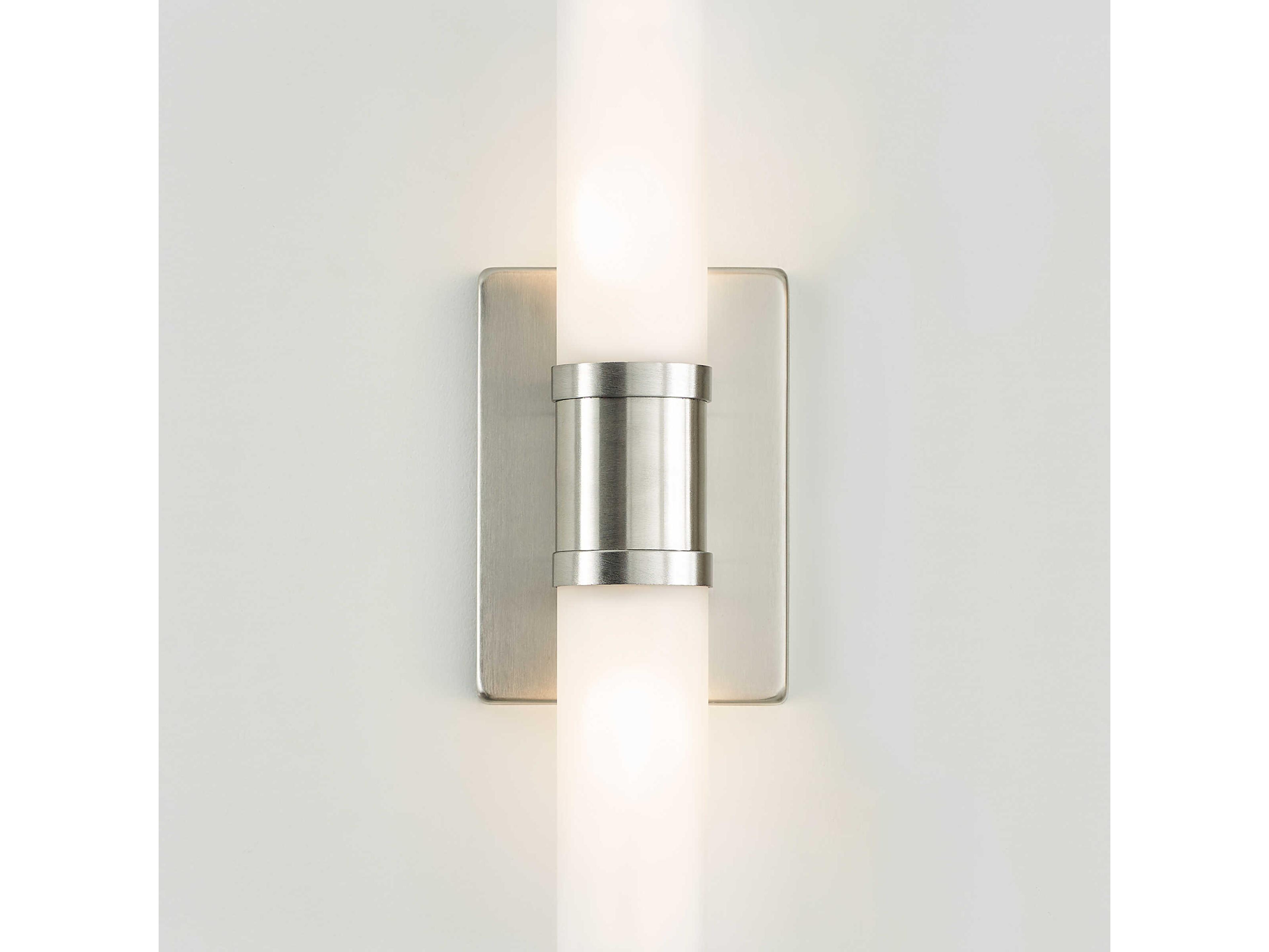 Visual Comfort Studio Keaton 2-Light Brushed Nickel Vanity Light
